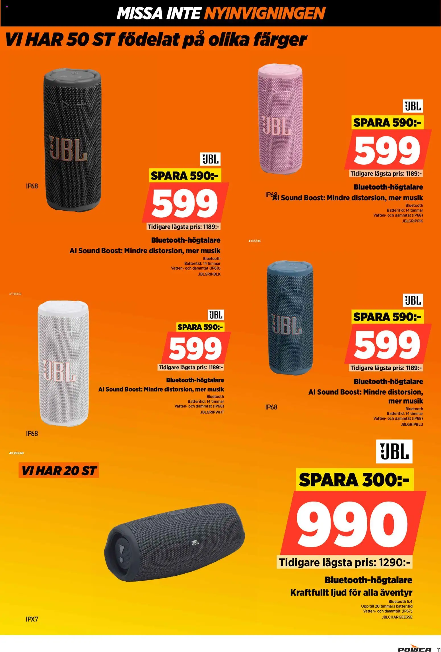 Power reklamblad aktuell från 24/09/2026 | Sida: 11 | Produkter: Vatten