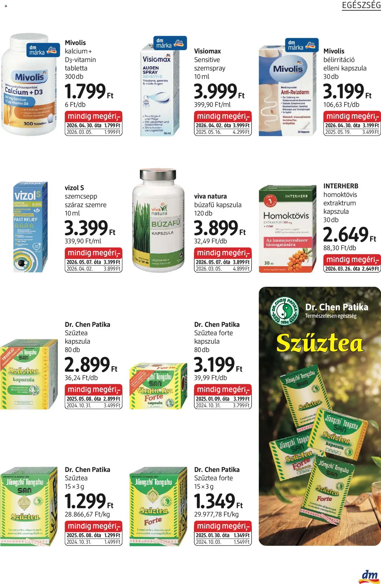 DM Drogerie Markt akciós ujság - amely érvényes a következő dátumtól: 07.05.2026 | Oldal: 17 | Termékek: Tea