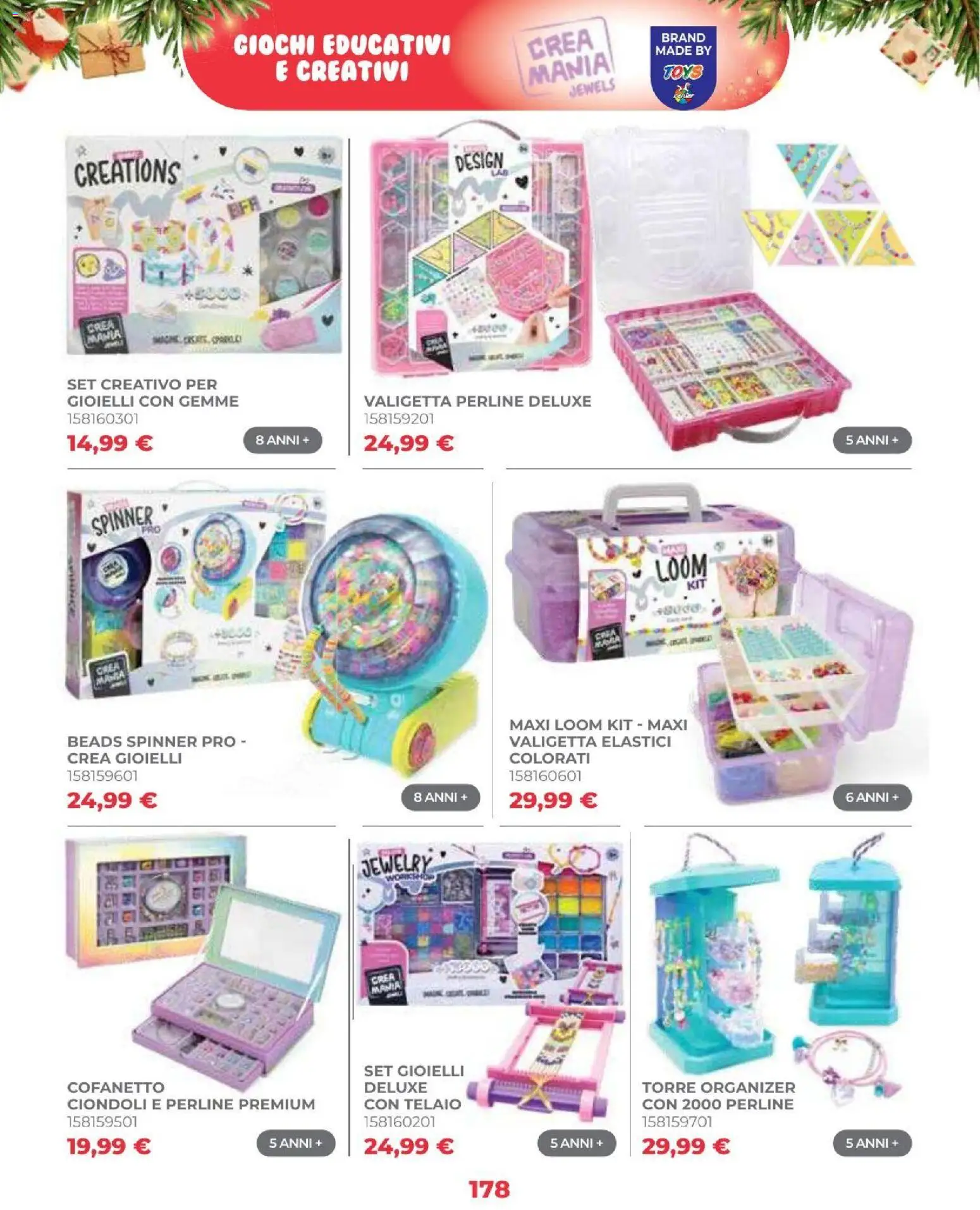 Volantino Toys Center del 16/10/2026 | Pagina: 180 | Prodotti: Valigetta, Elastici