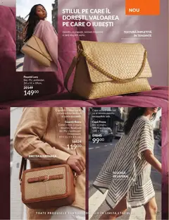 Ofertele Avon valabile de la 01.08.2026 | Pagină: 125 | Produse: Curea, Geantă