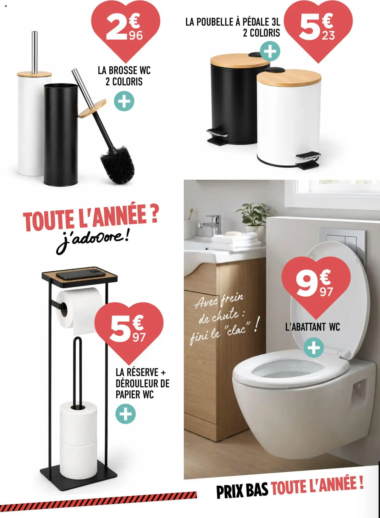 {H1} | Page: 7 | Produits: Poubelle, Poubelle a pedale, Brosse, Dérouleur