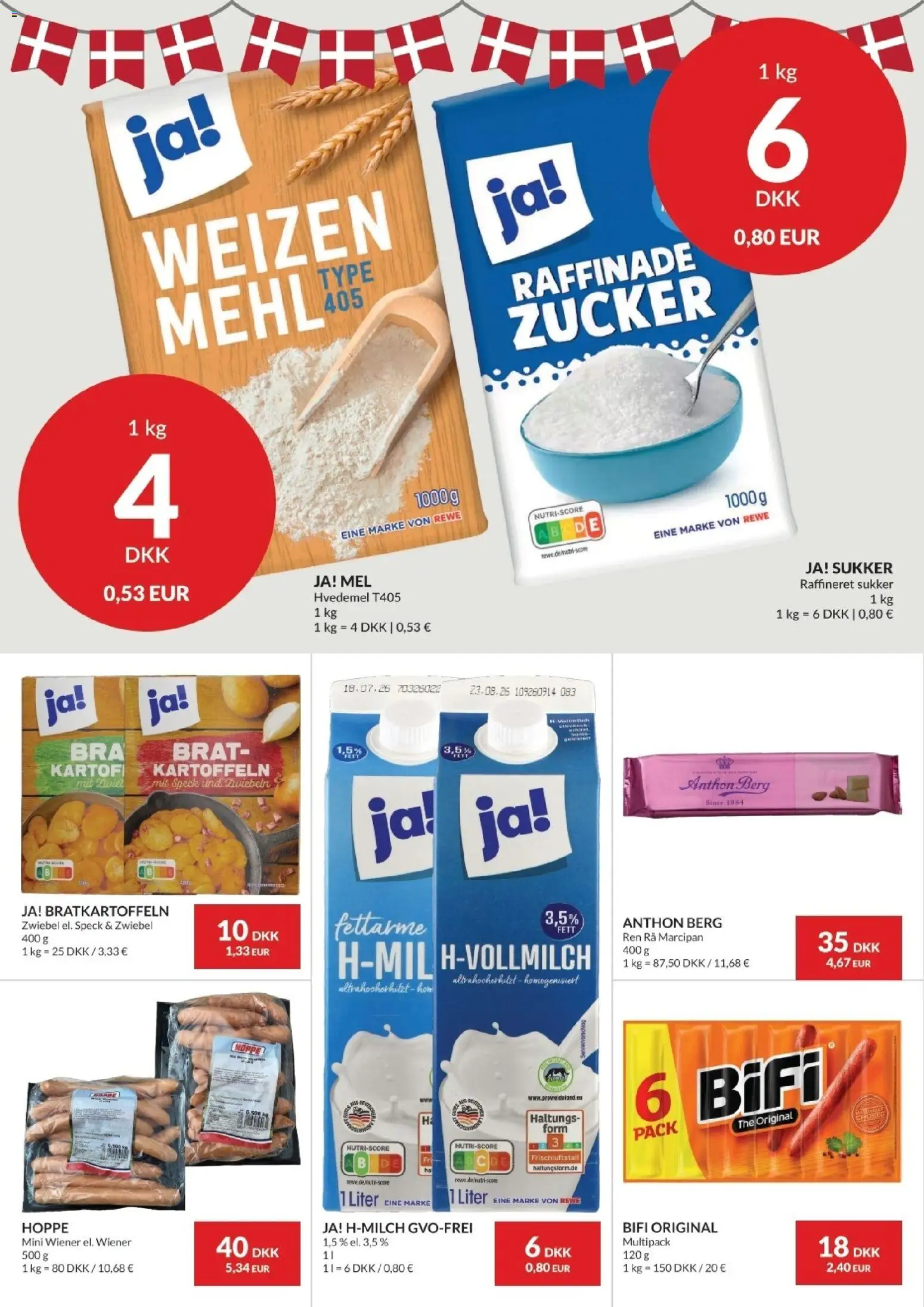 Nielsen Discount tilbudsavis – gyldig fra 27.05.2026 | Side: 6 | Produkter: Hvedemel, Mel, Marcipan, Sukker