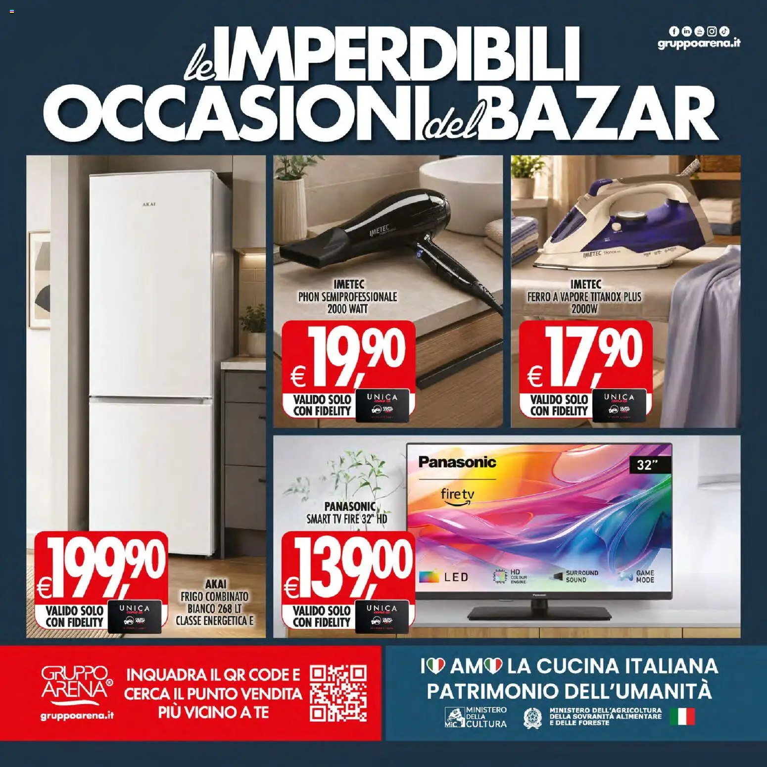Volantino Decò del 21/08/2026 | Pagina: 42 | Prodotti: Tè, smart TV, TV, Ferro