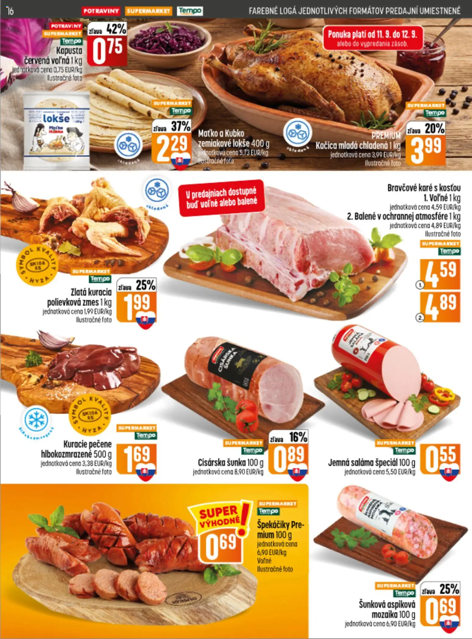 Nové COOP Jednota akcie – leták je platný od 10.09.2026 | Strana: 16