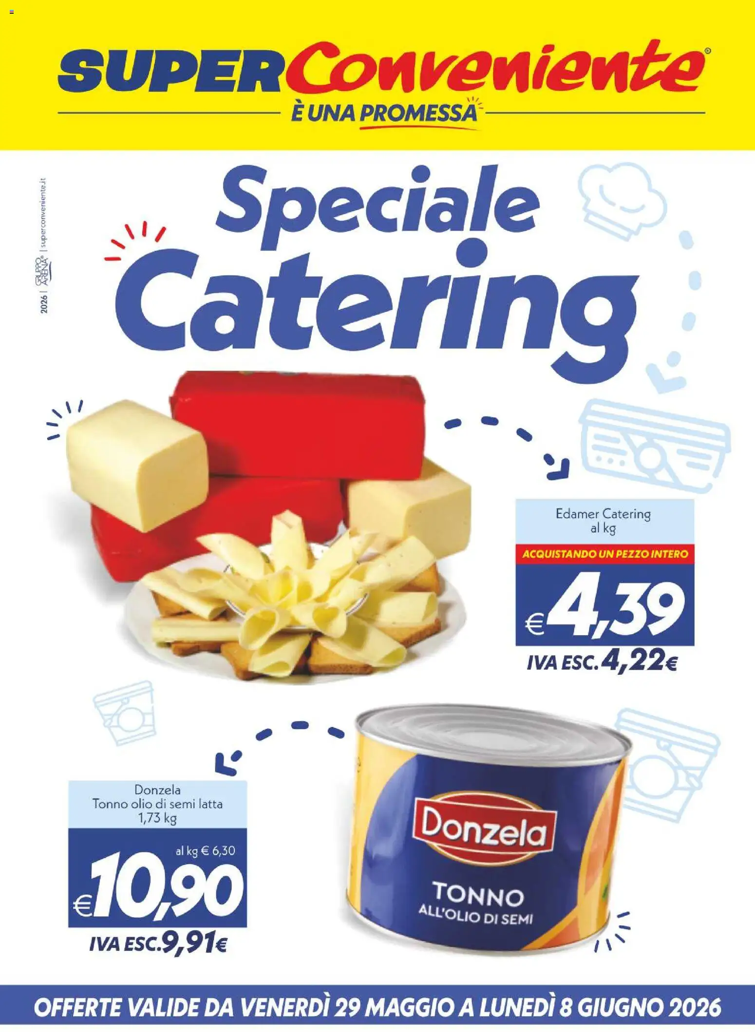 Volantino SuperConveniente del 29.05.2026 | Pagina: 1 | Prodotti: Olio, Tonno