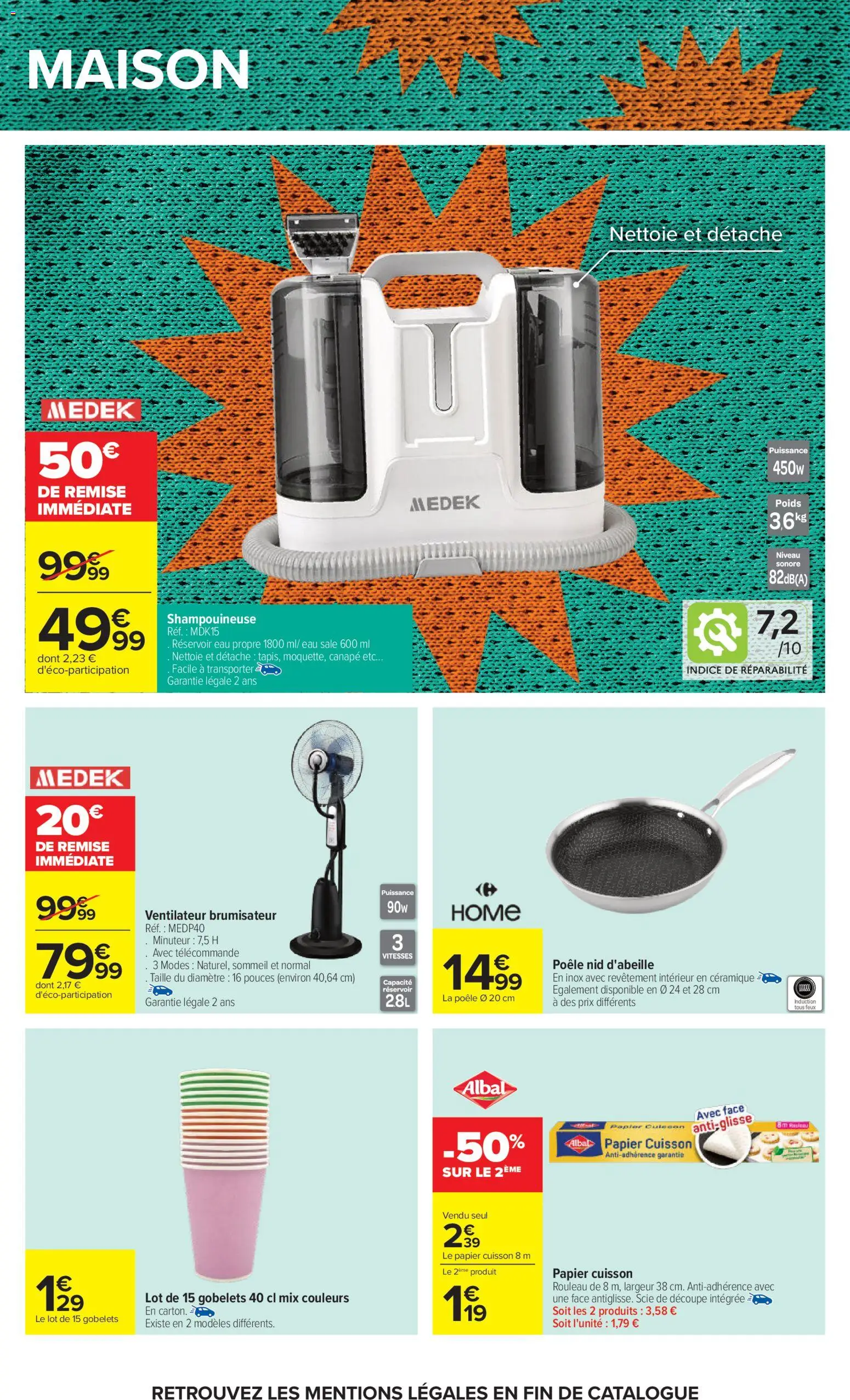 {H1} | Page: 98 | Produits: Poêle, Poids, Canapé, Télécommande