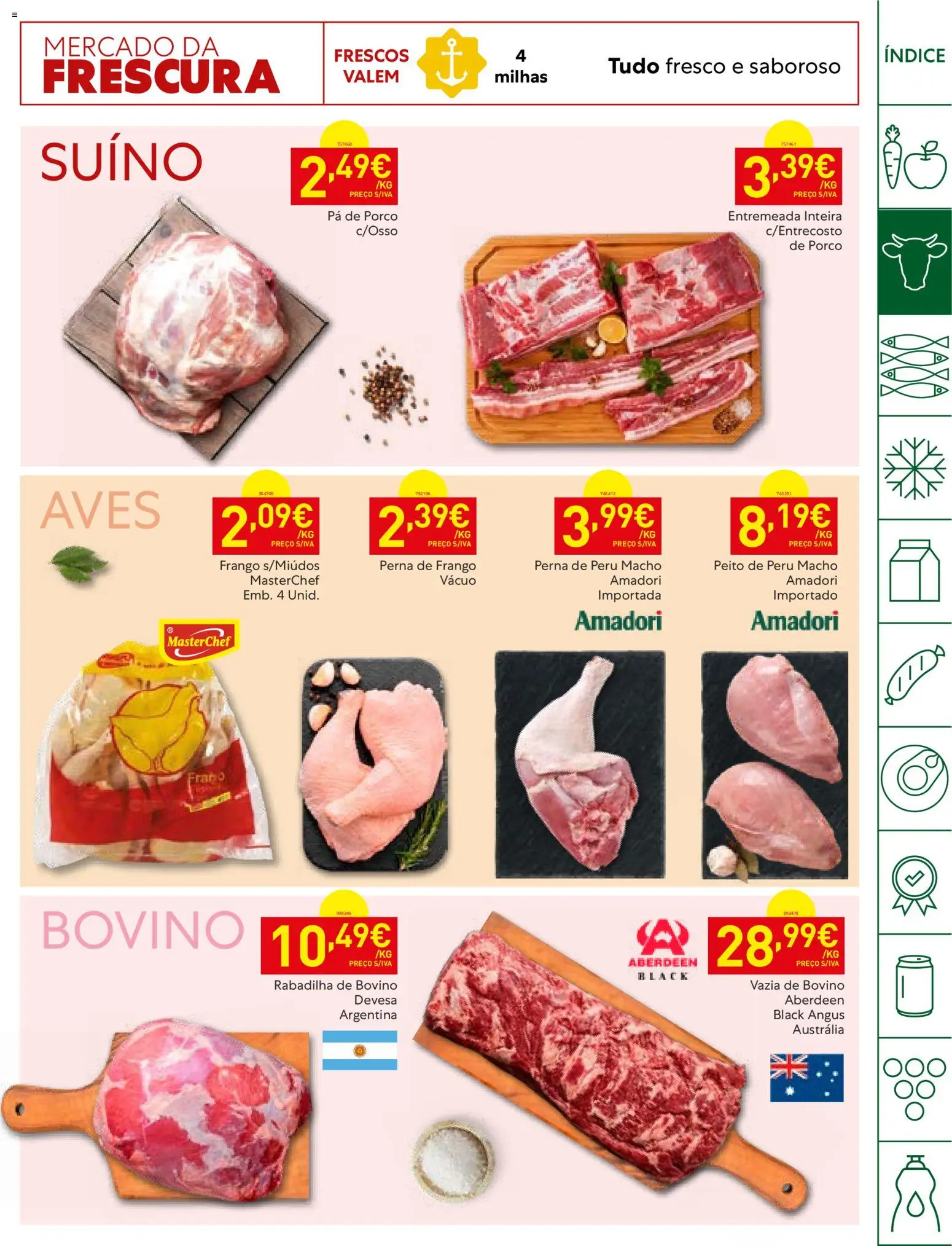 Recheio folheto Horeca │ válido de 06/10/2026 | Página: 7 | Produtos: Peito de peru, Frango, Peru, Pá