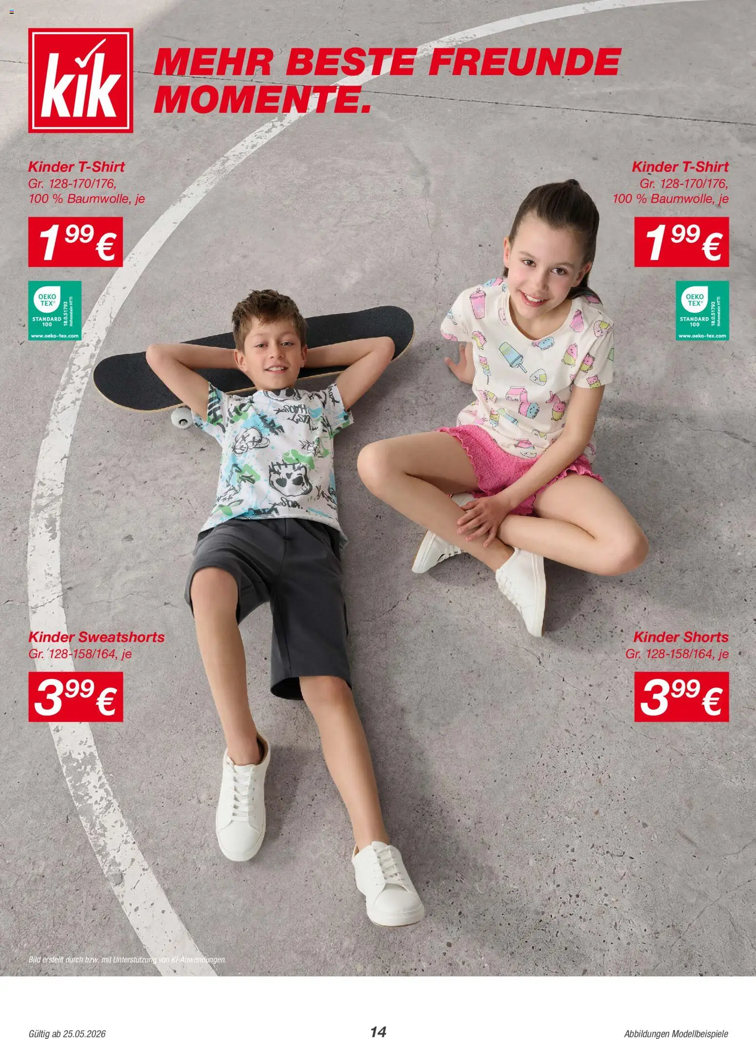 Kik Prospekt – gültig ab 25.05.2026 | Seite: 14 | Produkte: Sweatshorts