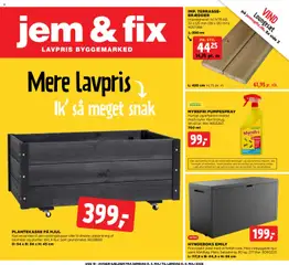 Jem & fix - Tilbudsavis uge 19 gyldig fra 03.05.2026