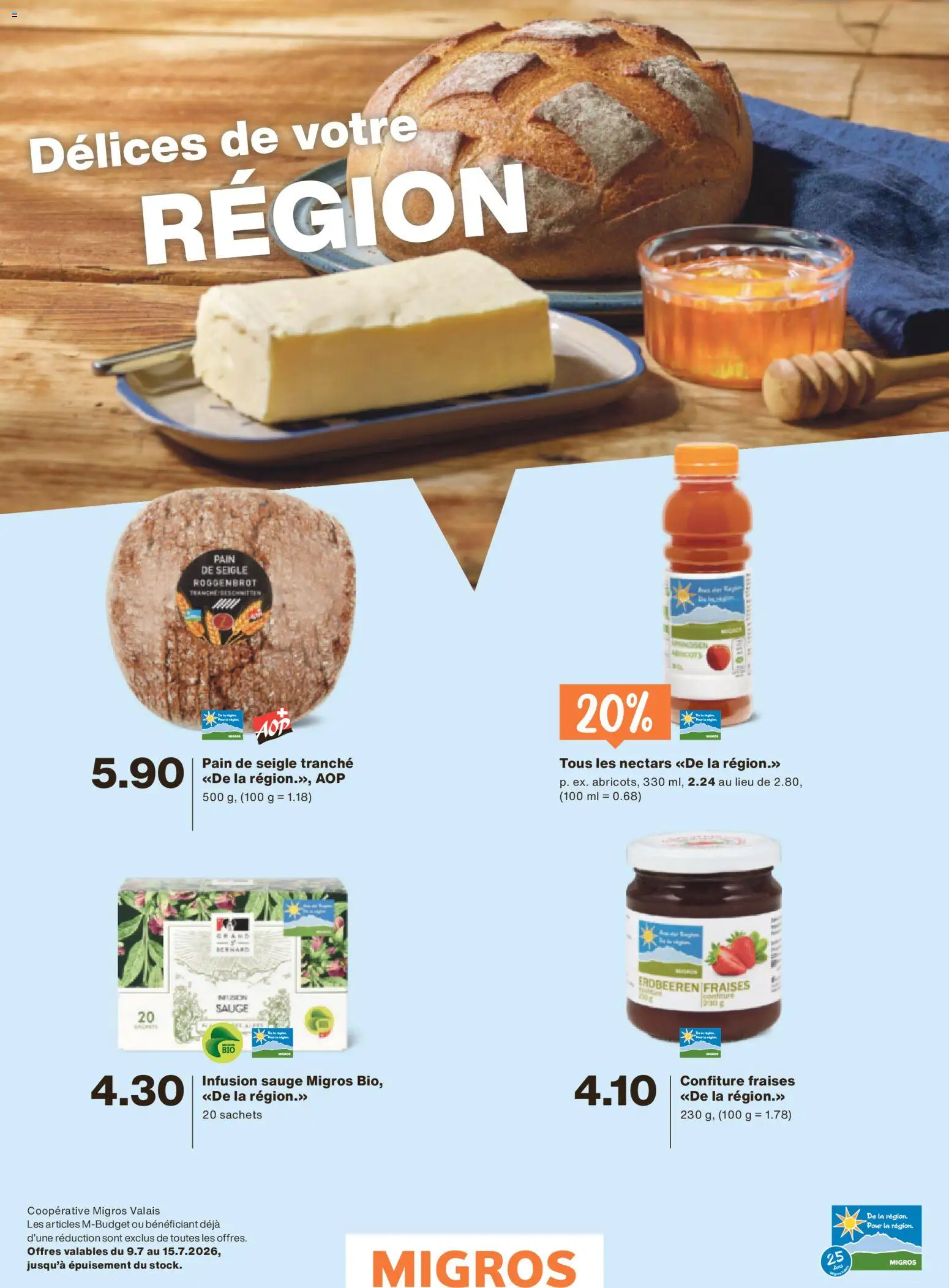 Migros aktionen Magazine FR – gültig ab 08.07.2026 | Seite: 32