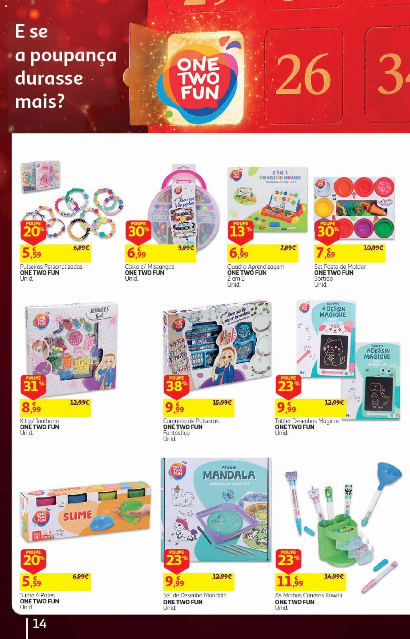 Auchan Halloween │ válido de 21/10/2026 | Página: 14 | Produtos: Quadro, Caixa, Tablet