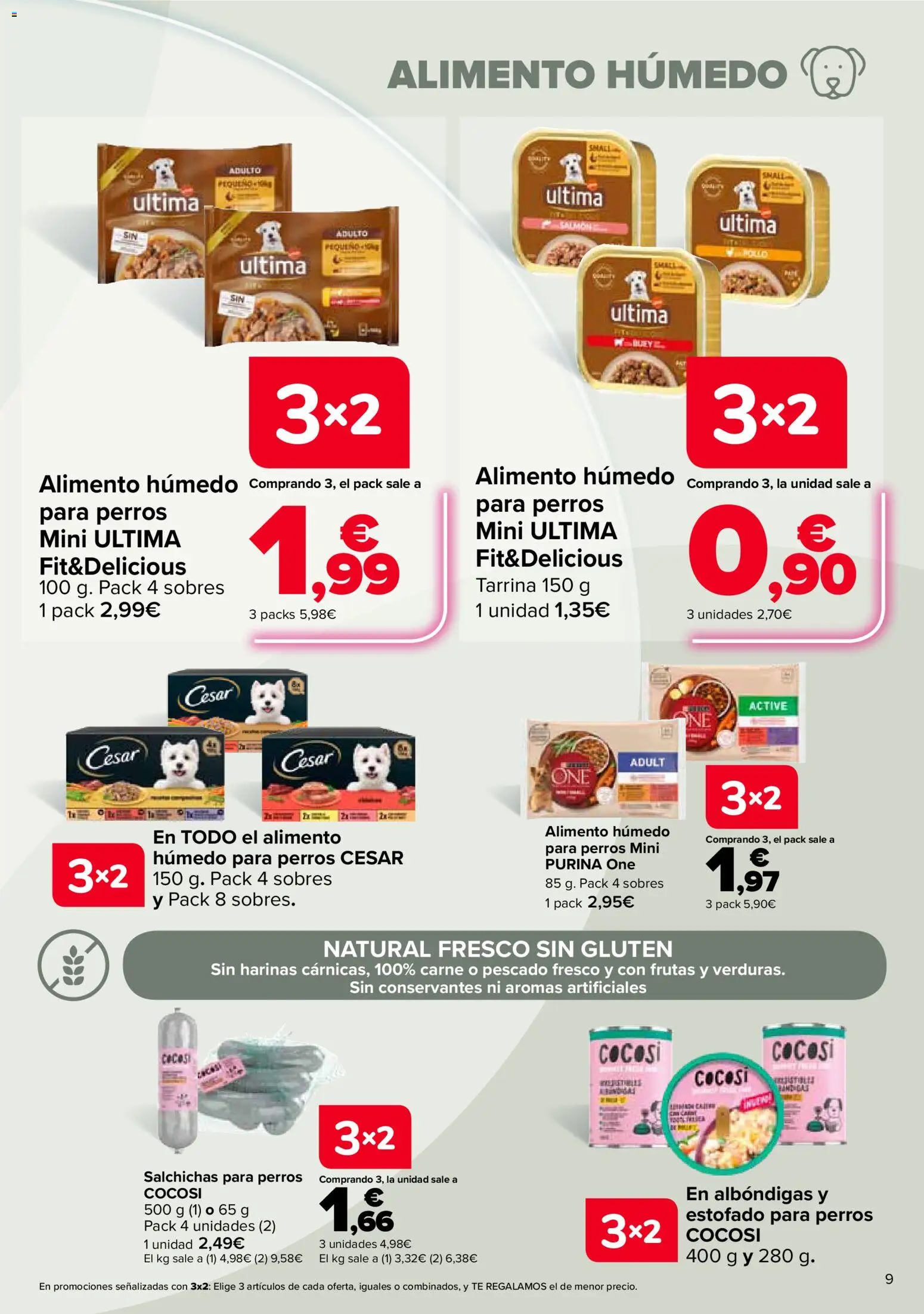 Carrefour Mascotas │ válido desde el 25/06/2026 | Página: 9 | Productos: Pescado, Té