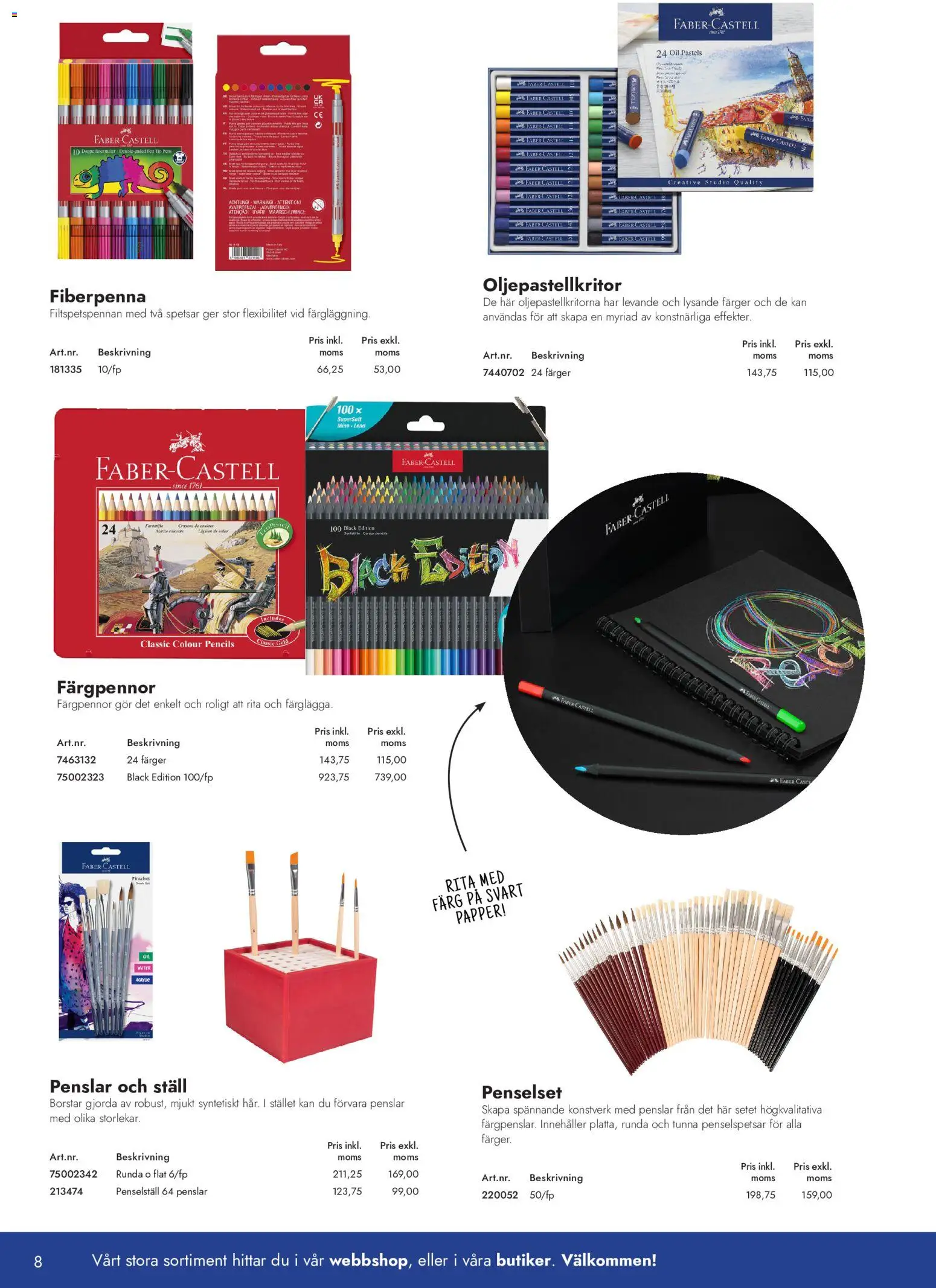 Lyreco reklamblad aktuell från 01/06/2026 | Sida: 8 | Produkter: Penselställ, Papper