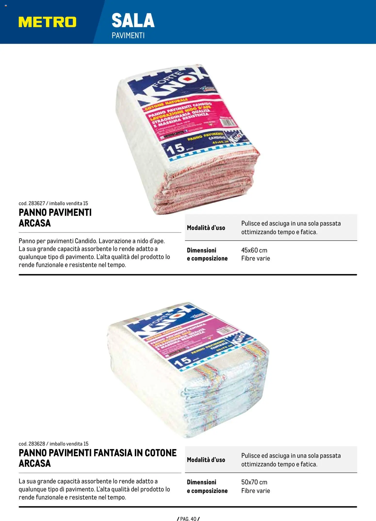 Volantino Metro del 07/01/2026 | Pagina: 40