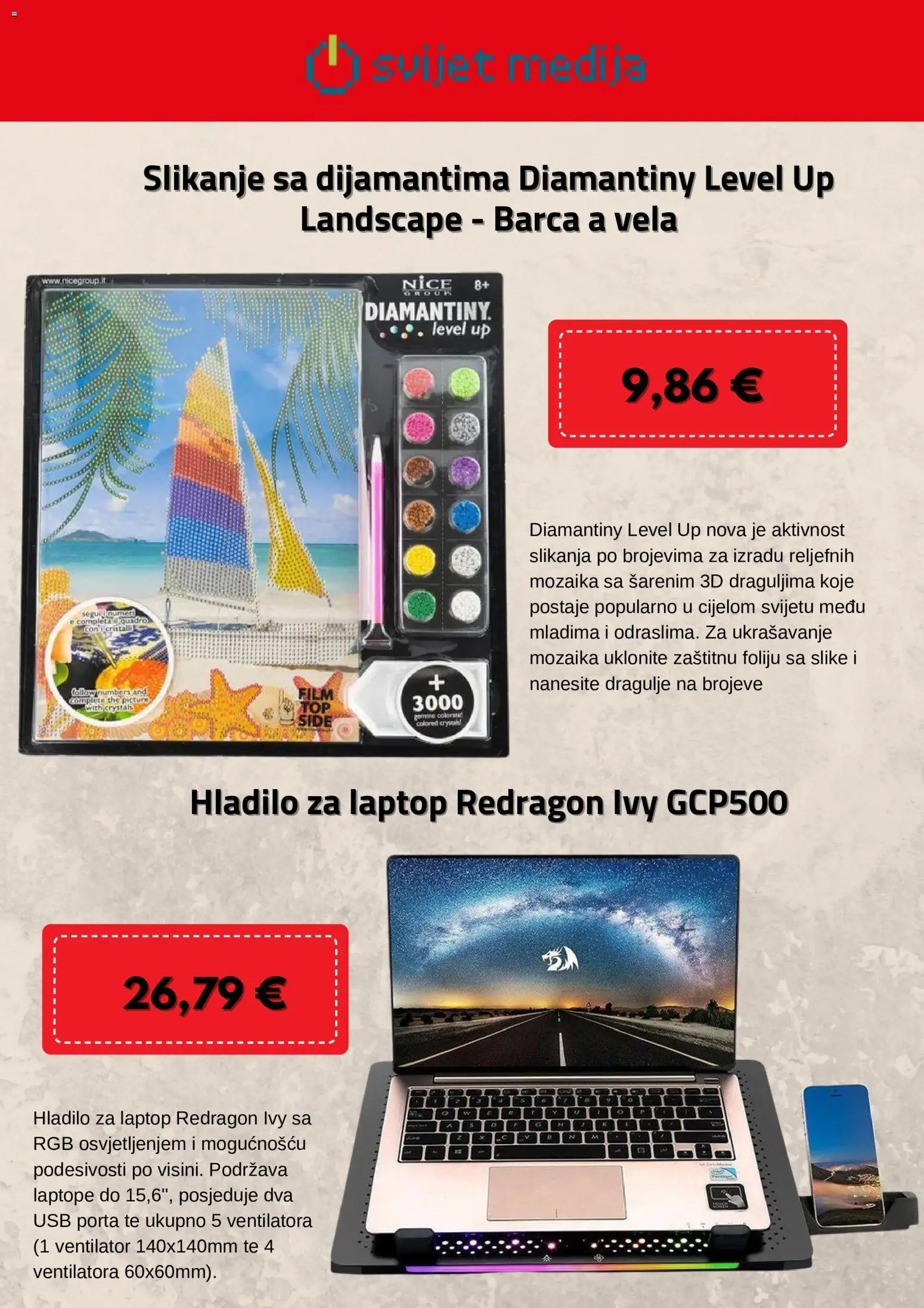 Svijet medija katalog | vrijedi od 01.10.2026 | Stranica: 4 | Proizvodi: Ventilator, USB