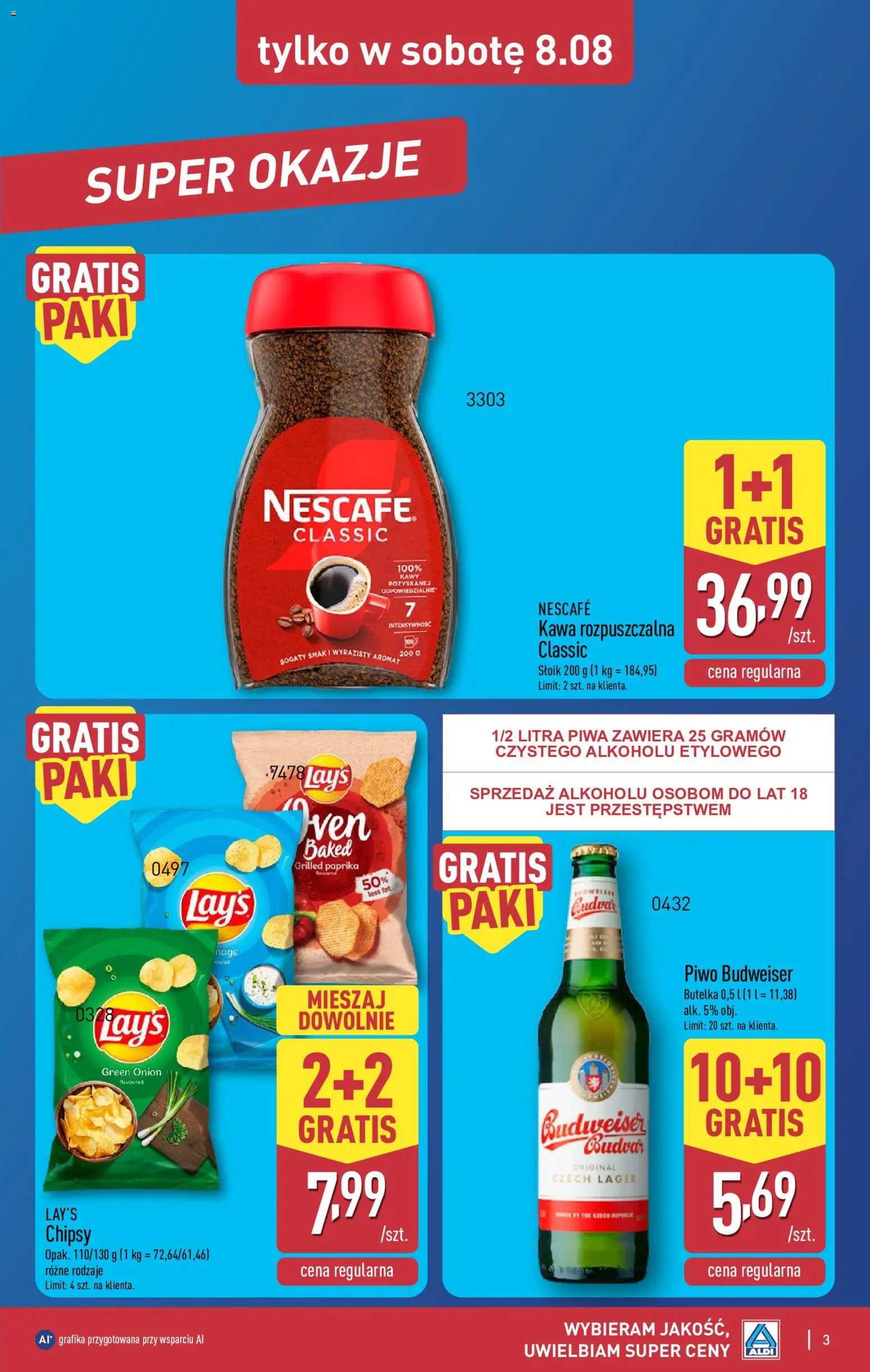 Aldi Polsko leták - Oferta weekendowa od 06.08.2026 | Strana: 3