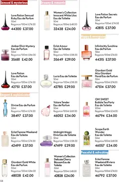 Preview of Oriflame - Offers valid from 06.05.2026 | Page: 58 | Products: Eau de toilette, Tea