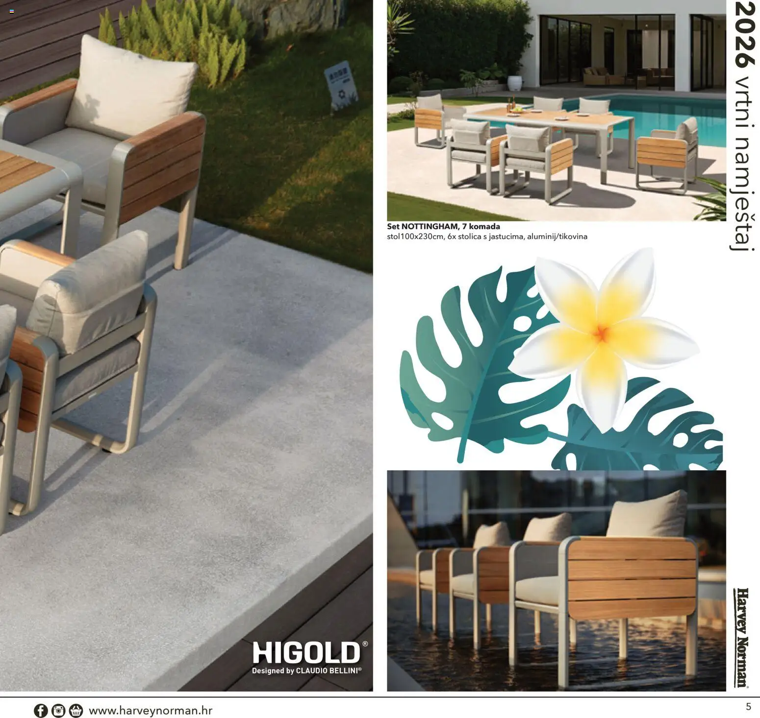 Harvey Norman katalog | vrijedi od 07.04.2026 | Stranica: 5 | Proizvodi: Stolica, Vrtni namještaj