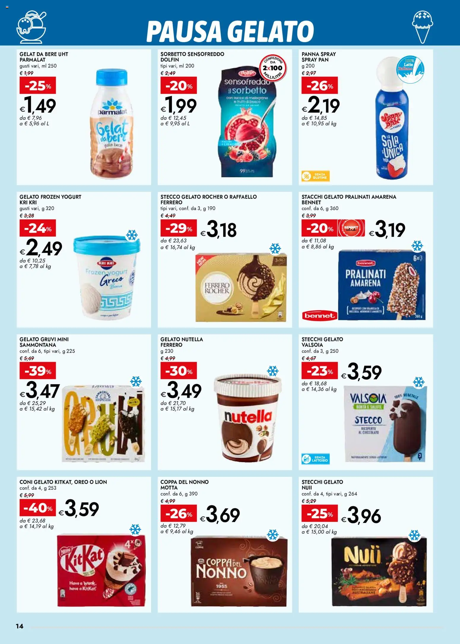 Volantino bennet del 16/07/2026 | Pagina: 14