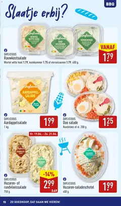 Aldi folder - Buiten eten - Voorbeeld van een folder van Aldi, geldig van 15.06.2026 | Pagina: 15 | Producten: Aardappel, Komkommer, Prei, Citrompótló tabletta