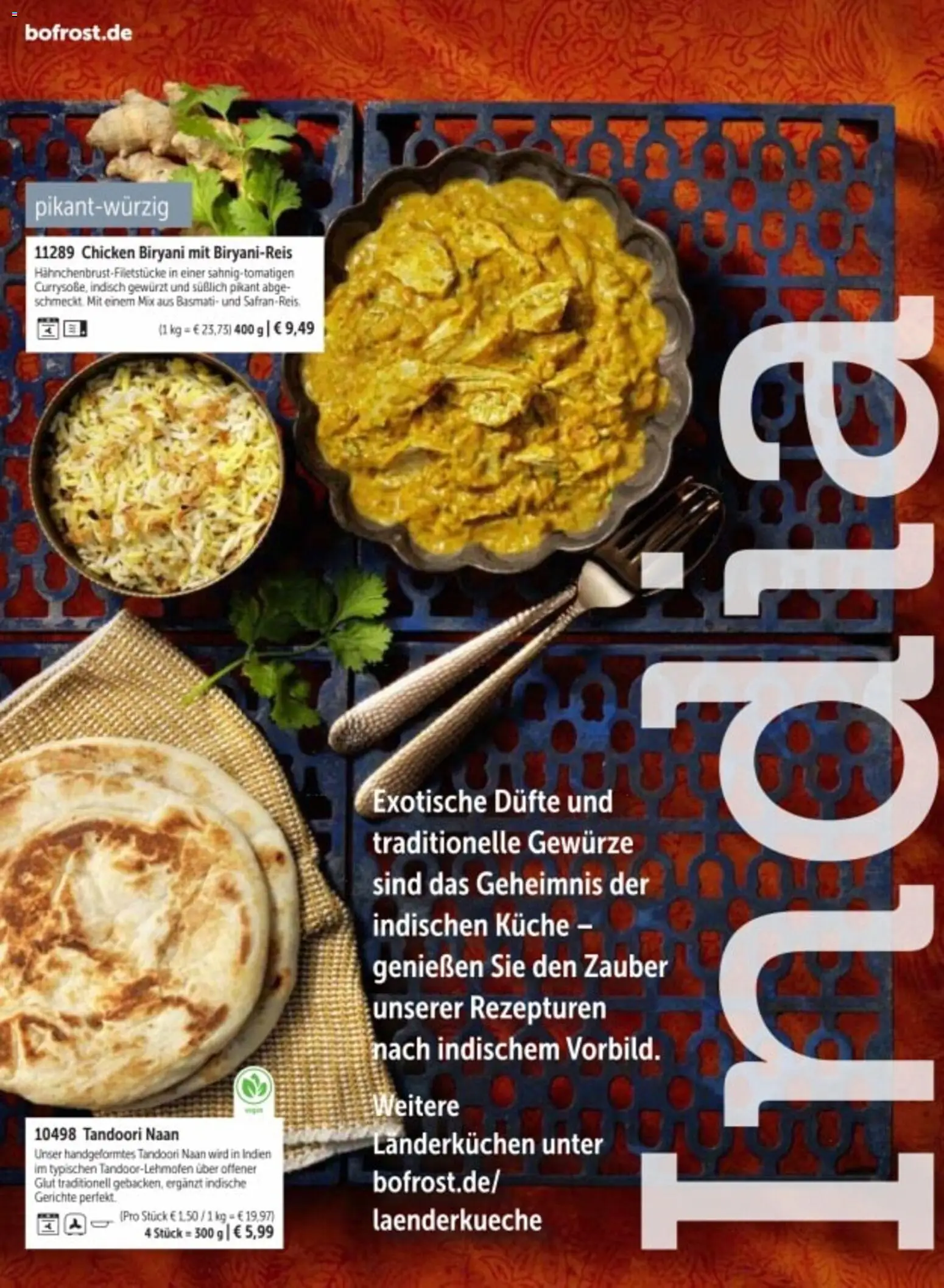 Bofrost Katalog – gültig ab 06.03.2026 | Seite: 108 | Produkte: Küche, Gewürze, Gerichte