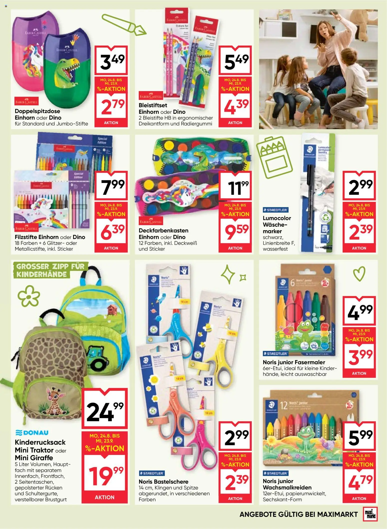 Maximarkt Back To School gültig ab 24.08.2026 | Seite: 3