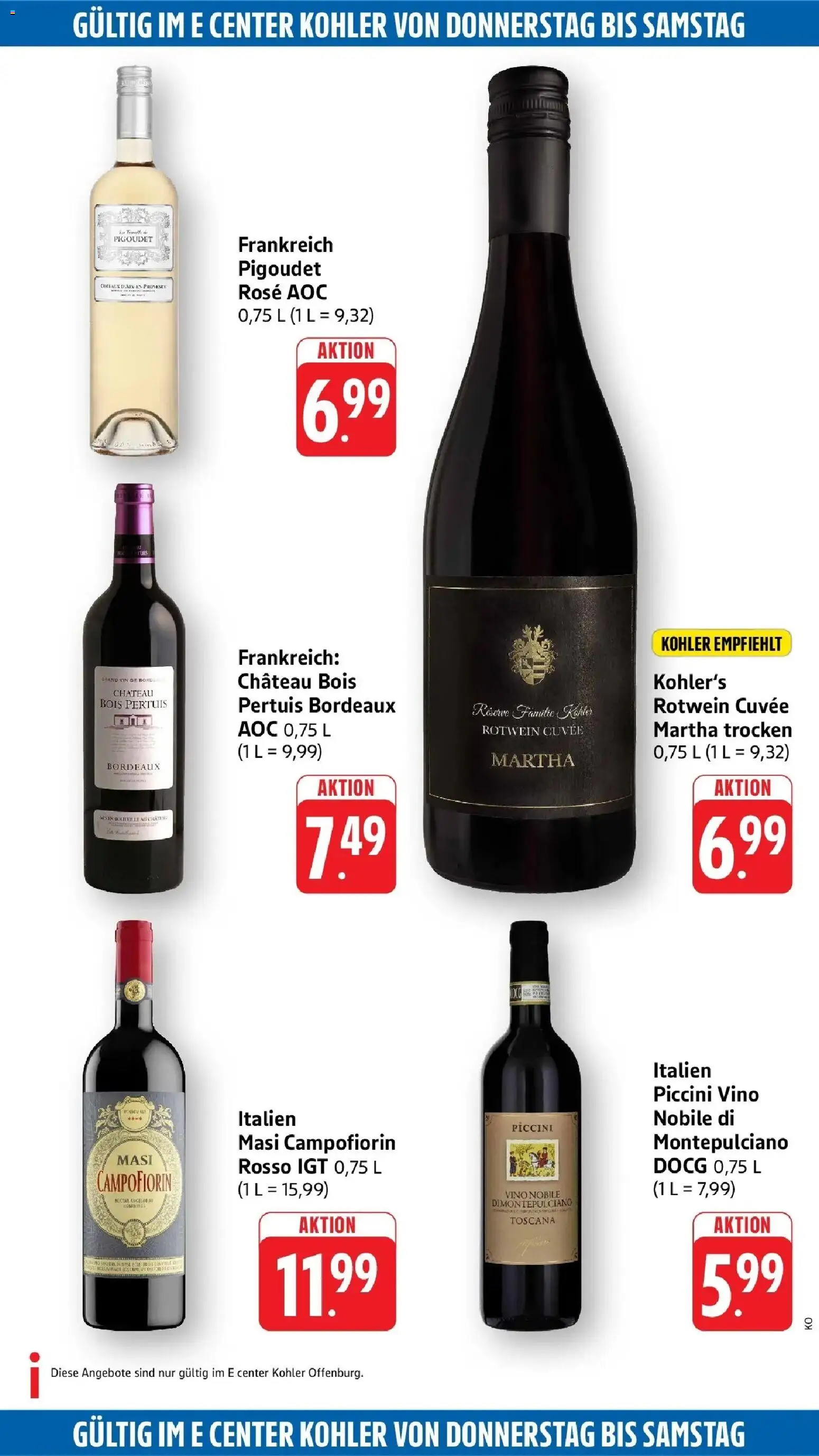 Edeka Prospekt Offenburg (ab 12.10.2026) » Angebote Online | Seite: 58 | Produkte: Rotwein