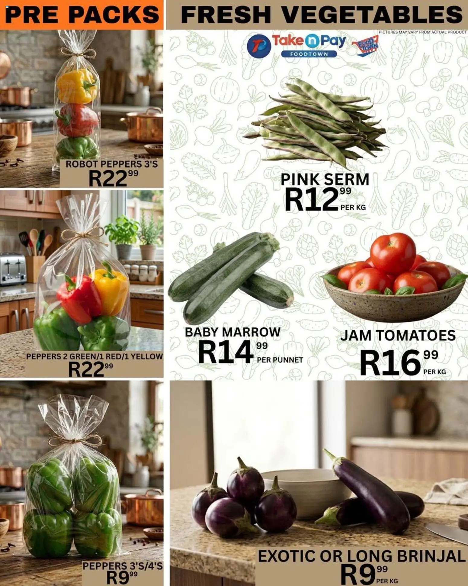 New Take n Pay catalogue – valid from 23/06/2026 | Page: 4 | Products: Jam, Tomatoes, Vegetables