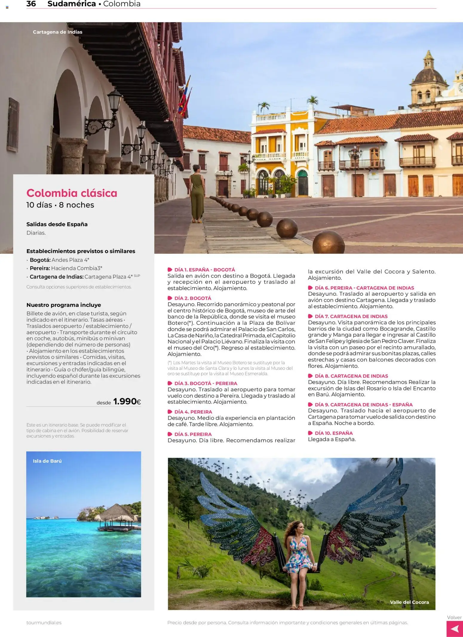Viajes El Corte Inglés Centroamérica y Sudamérica │ válido desde el 01/01/2026 | Página: 35