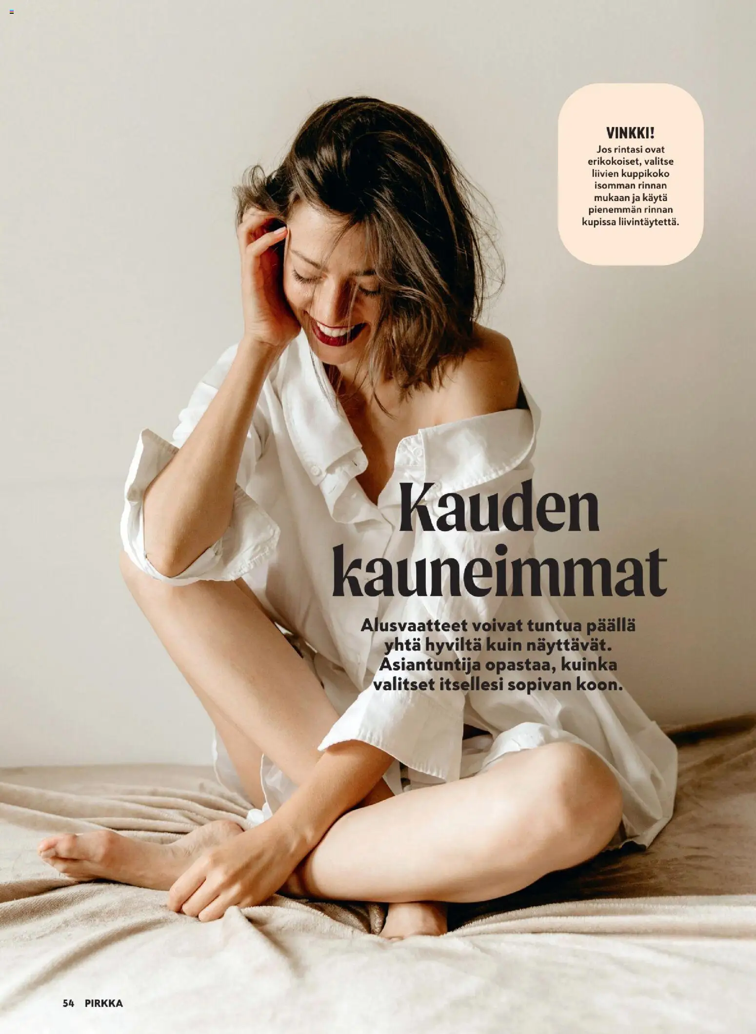 K-Citymarket tarjoukset - Pirkka – voimassa 06.05.2026 alkaen | Sivu: 54 | Tuotteet: Alusvaatteet