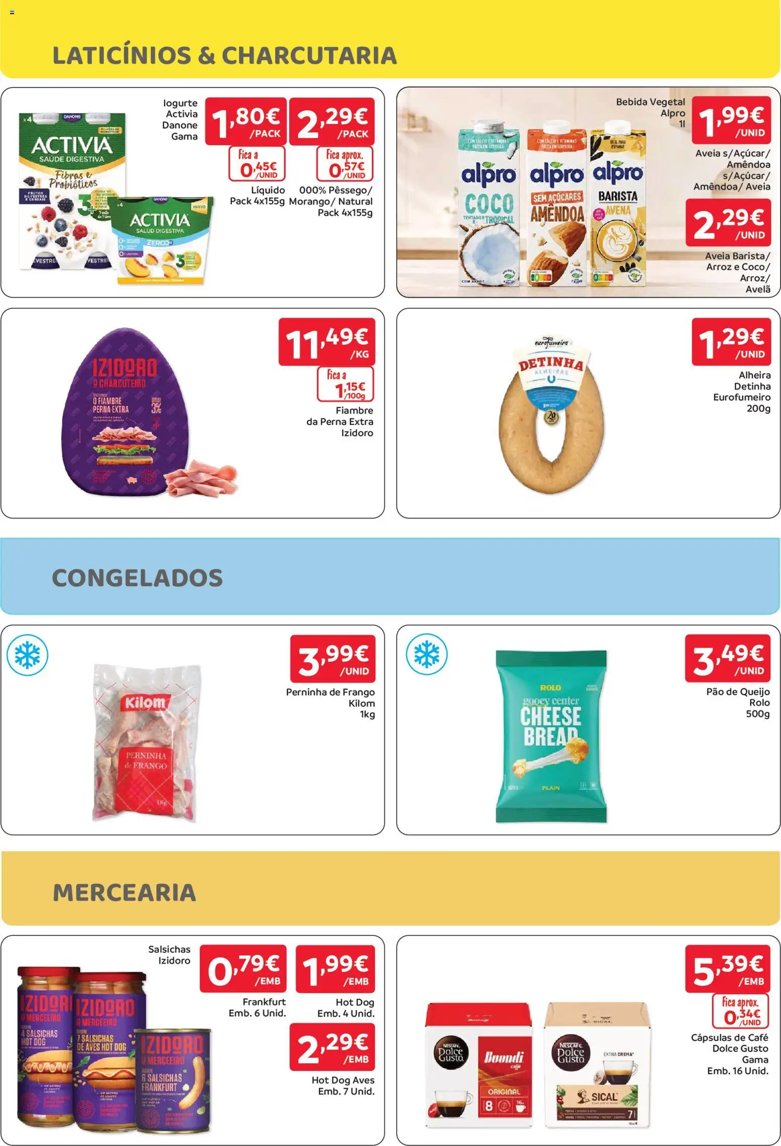 Amanhecer folheto │ válido de 10/09/2026 | Página: 3 | Produtos: Aveia, Probióticos, Queijo, Pão