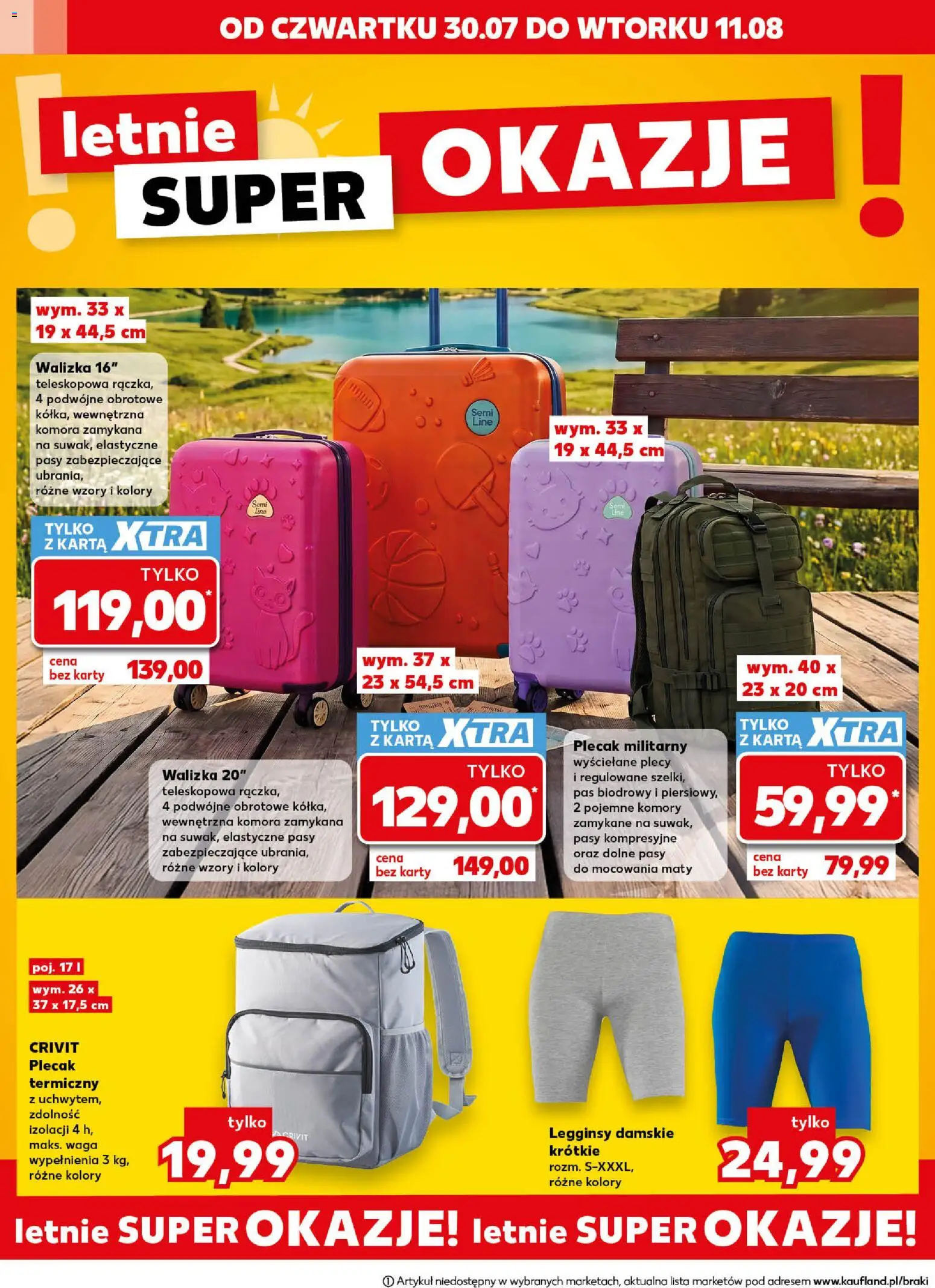 Kaufland Polsko leták - Mocny start od 03.08.2026 | Strana: 22 | Produkty: Karty