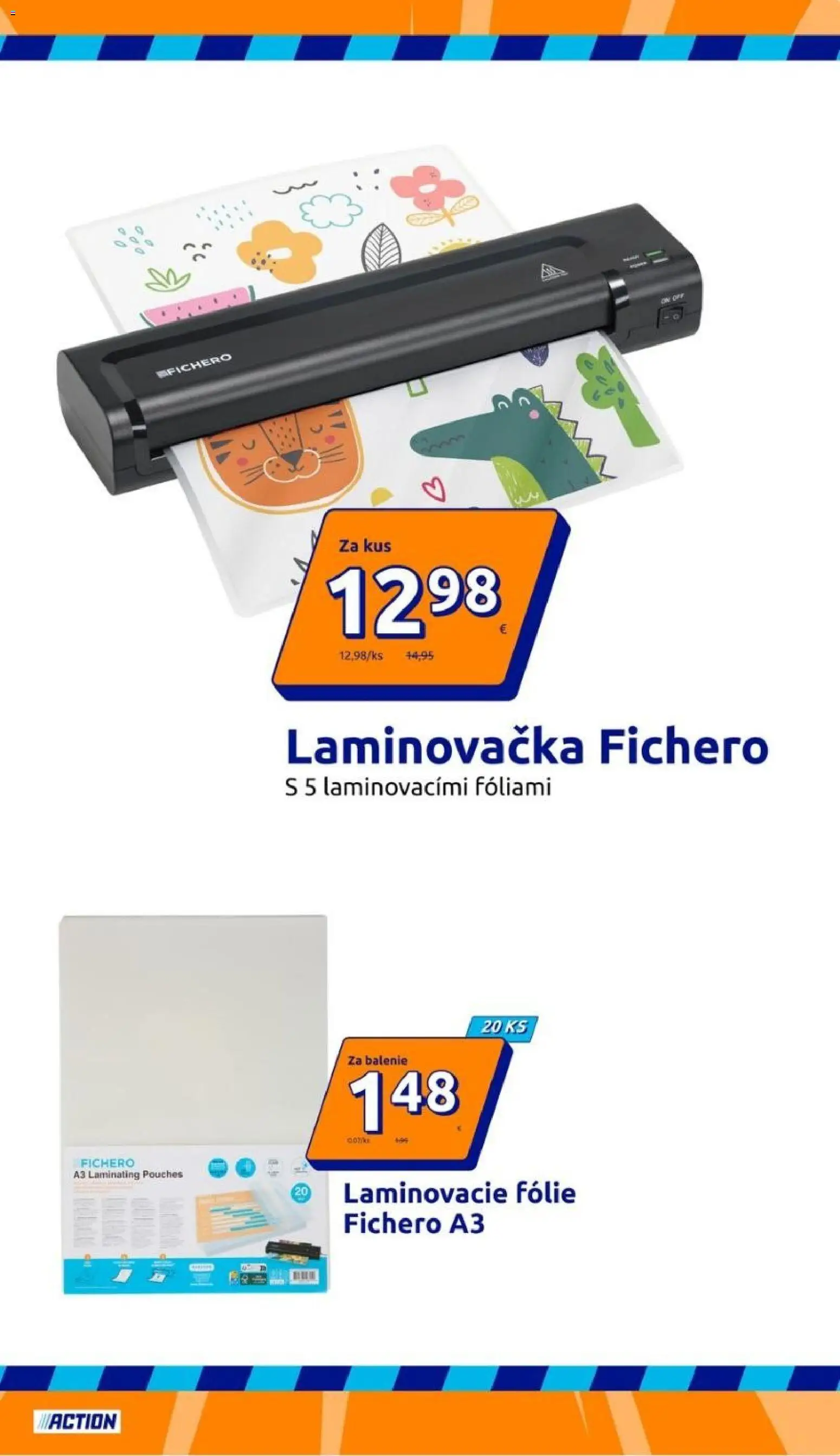 Nové Action akcie – leták je platný od 02.09.2026 | Strana: 11 | Produkty: Laminovačka