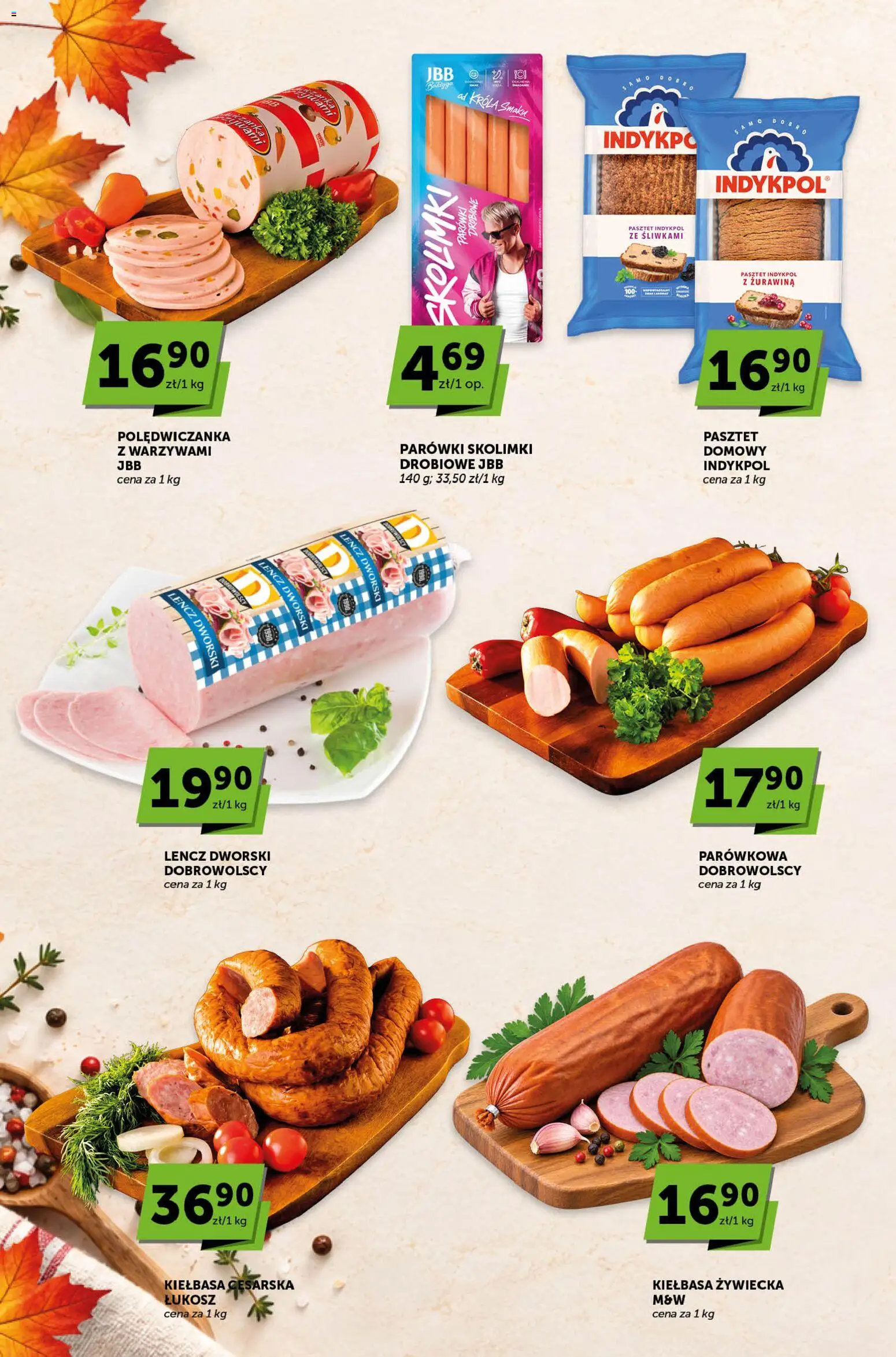 Euro Sklep gazetka - Sprawdź, co więcej od 01.10.2026 | Strona: 3 | Produkty: Kiełbasa, Pasztet, Parówki, Żurawina