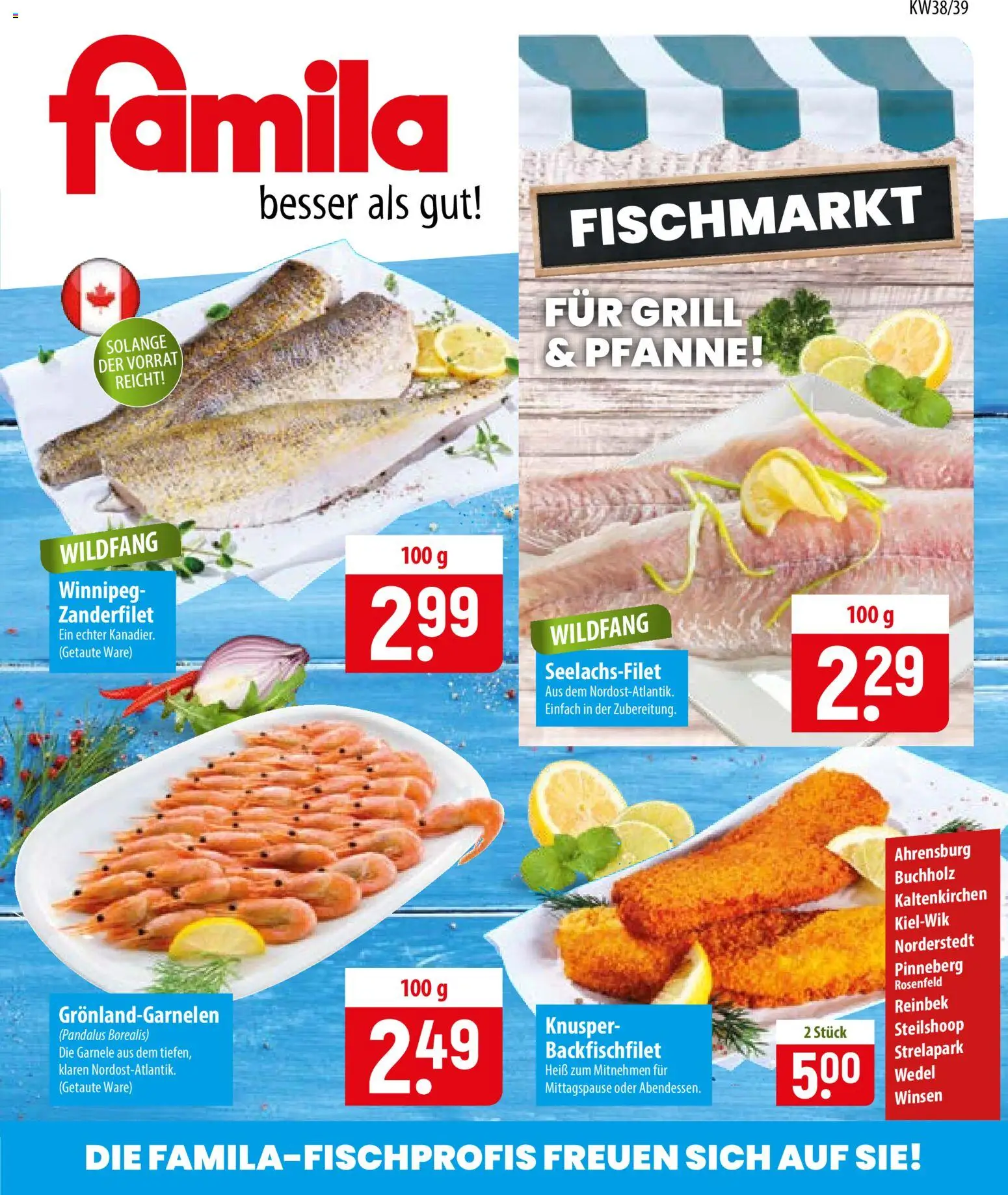 Famila Fischmarkt – gültig ab 14.09.2026 | Seite: 1 | Produkte: Grill
