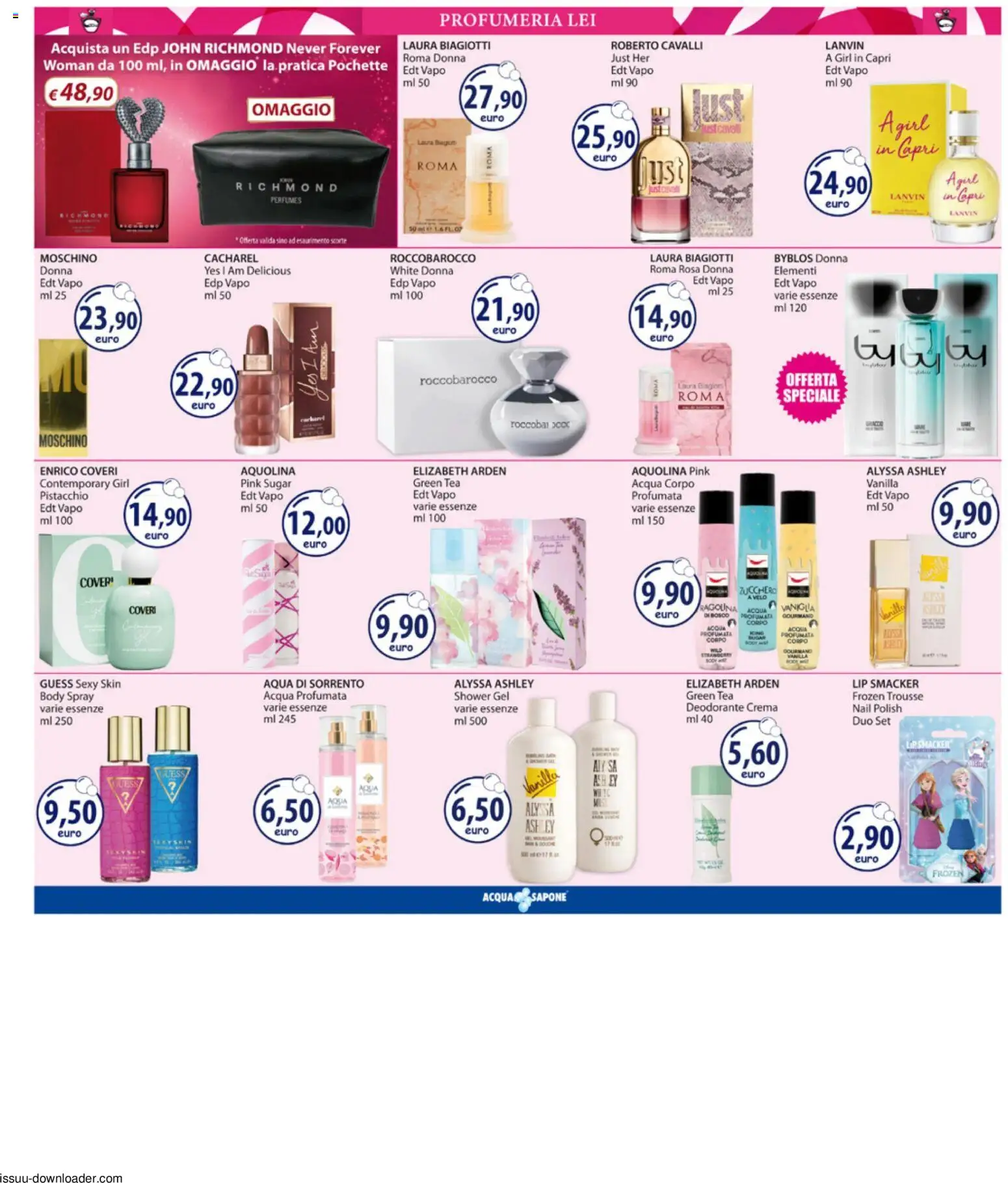 Volantino Acqua e Sapone del 27/07/2026 | Pagina: 2 | Prodotti: Crema, Sapone, Deodorante, Zucchero