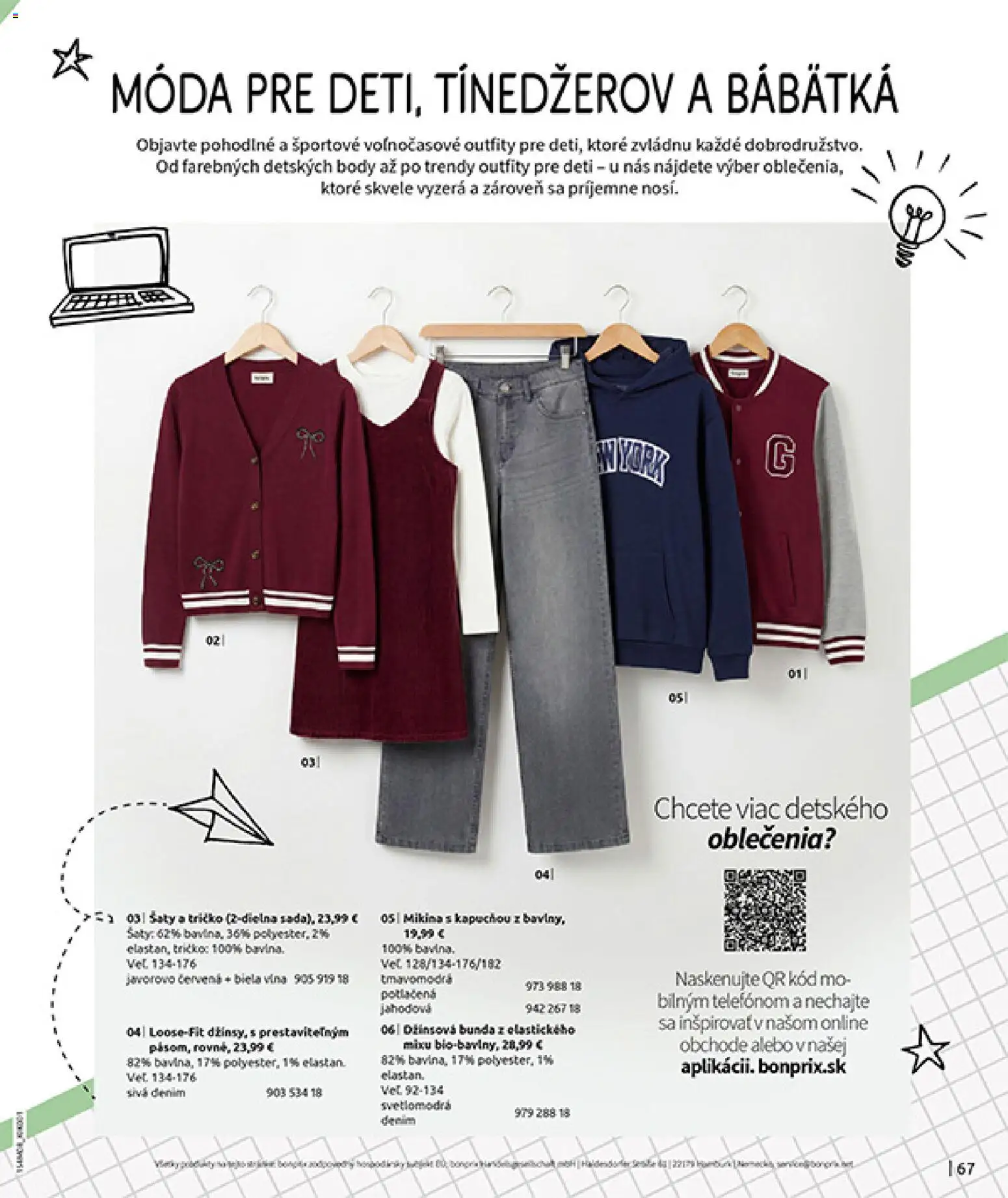 Nové Bonprix akcie – leták je platný od 10.08.2026 | Strana: 69 | Produkty: Šaty, Tričko, Mikina, Bunda