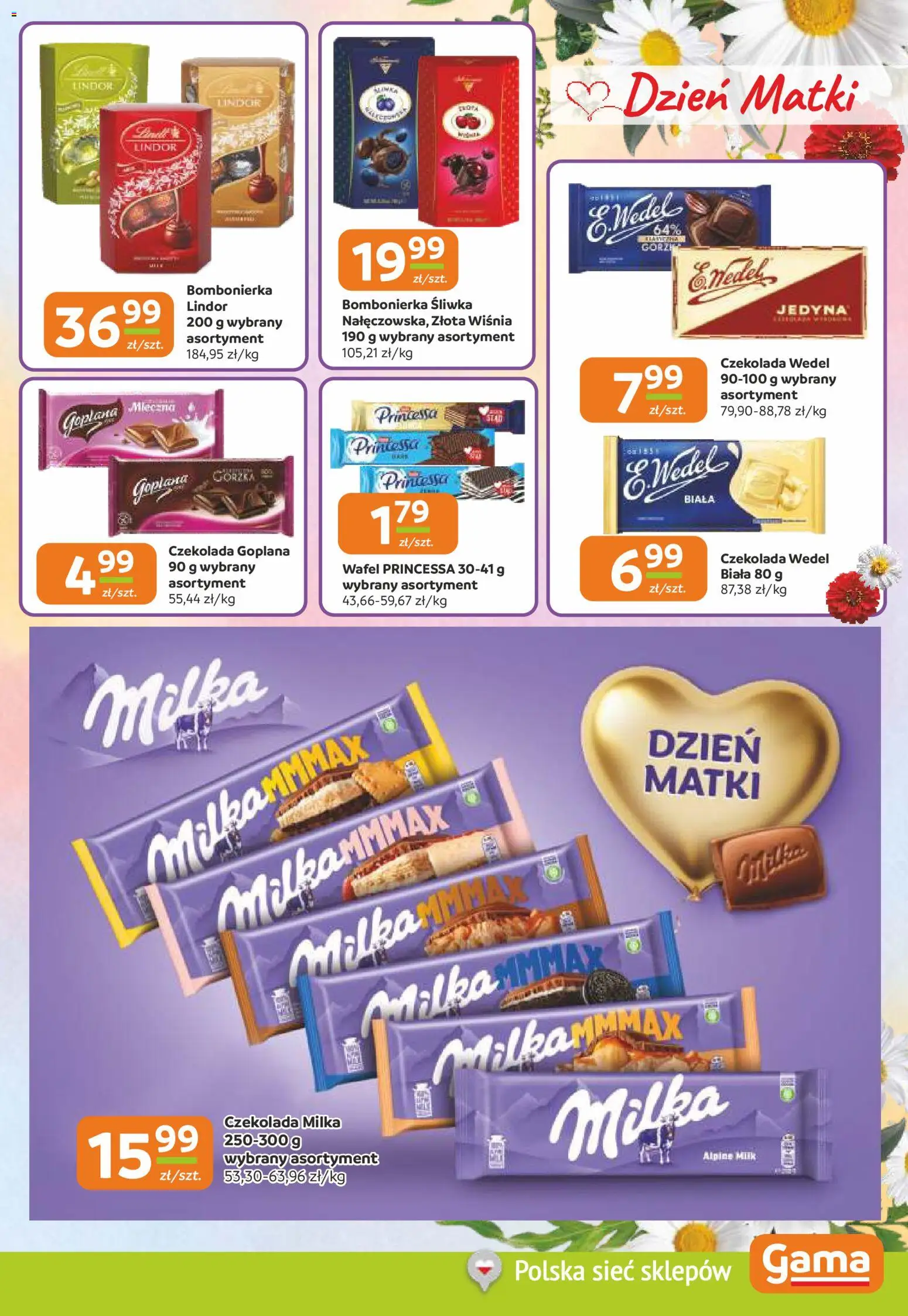 Gama gazetka od 21.05.2026 | Strona: 5 | Produkty: Bombonierka, Czekolada milka, Milka, Czekolada