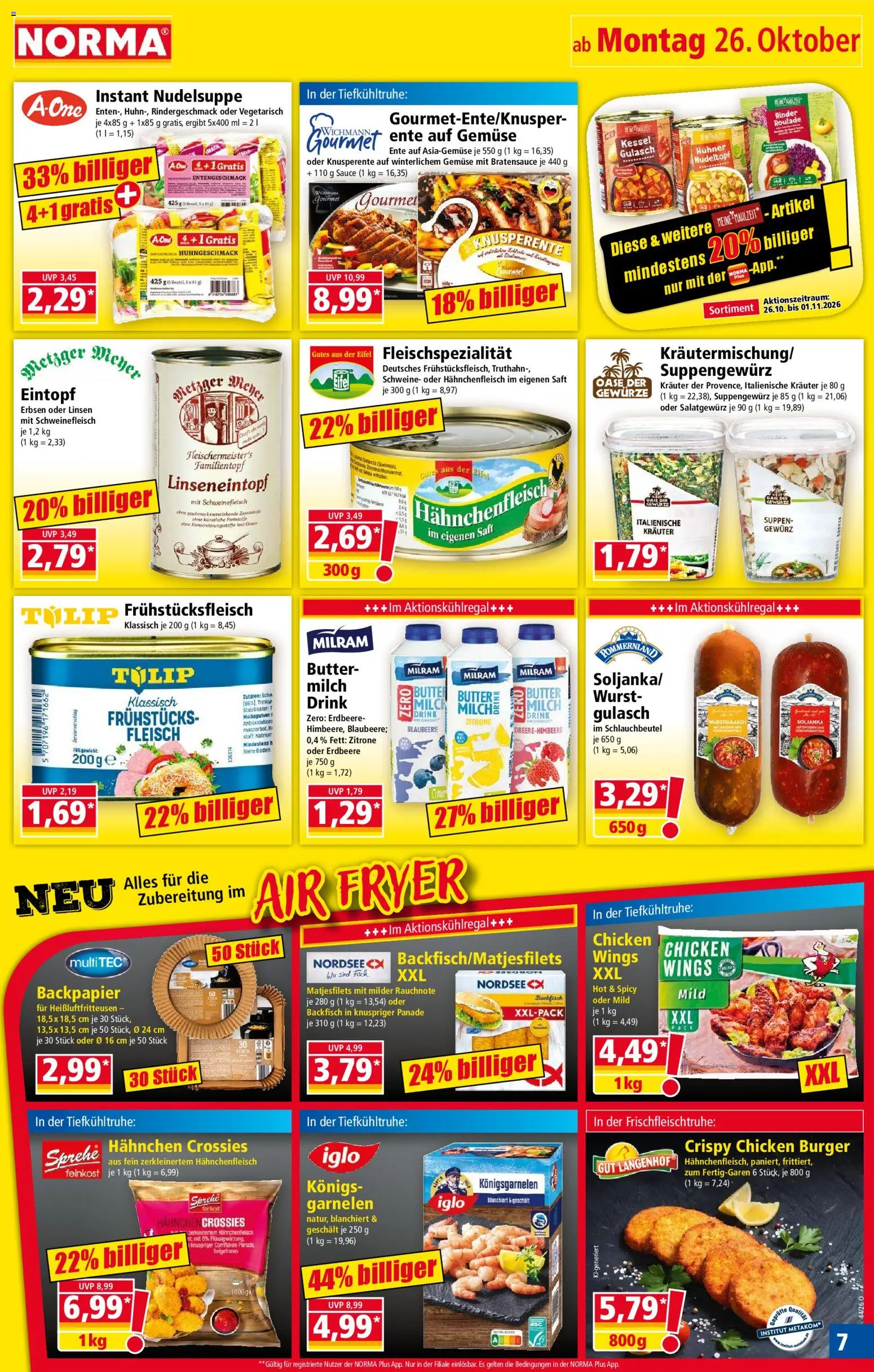 Norma Prospekt – gültig ab 26.10.2026 | Seite: 7