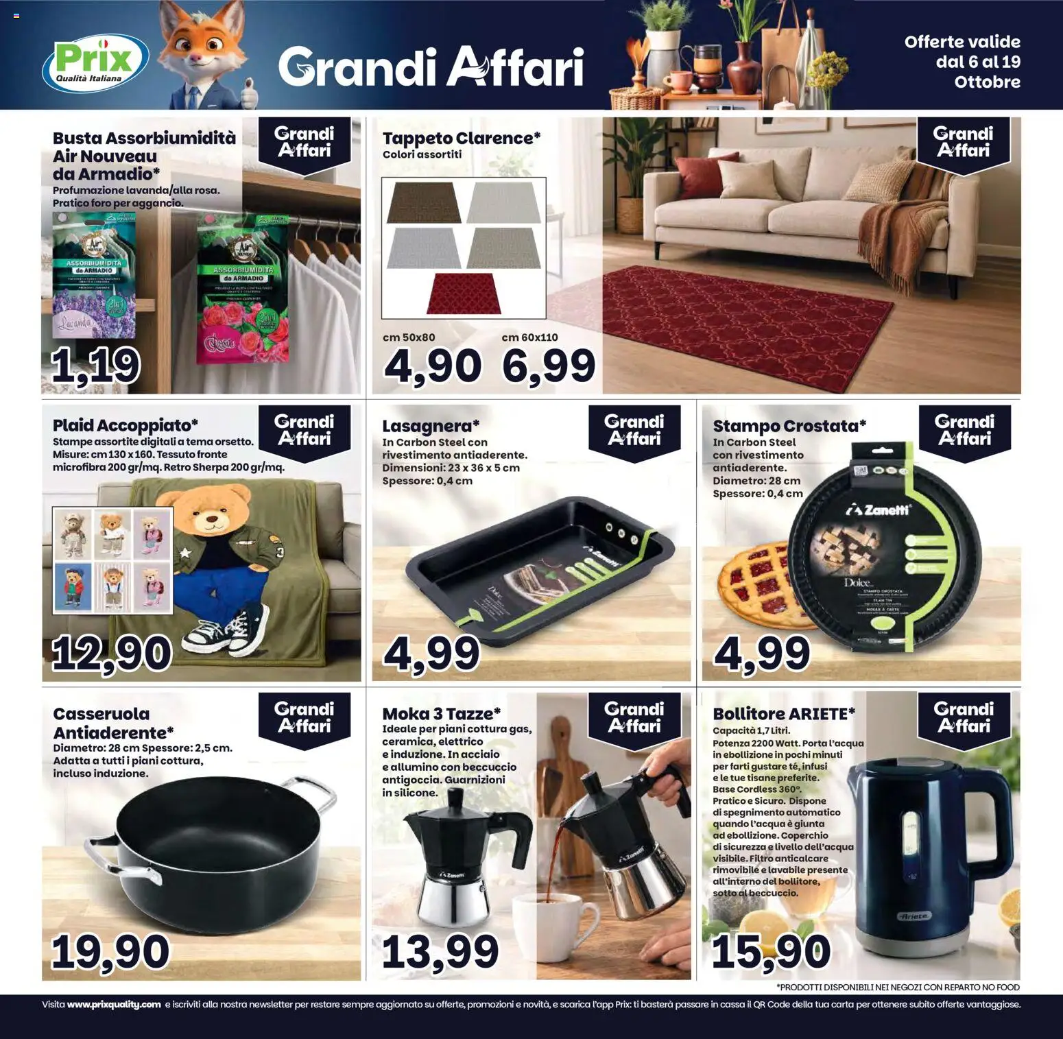Volantino Prix del 06/10/2026 | Pagina: 23 | Prodotti: Coperchio, Anticalcare, Casseruola, Bollitore