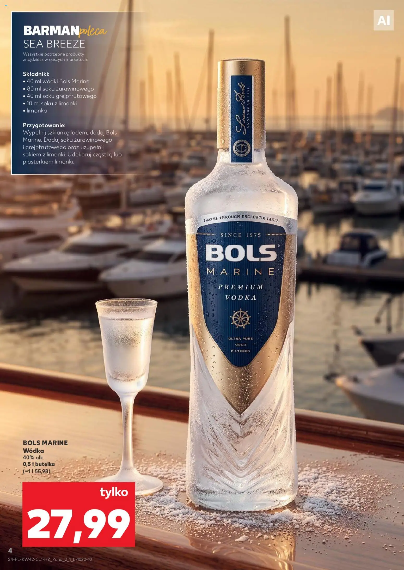 Kaufland Polsko leták - Barek od 15.10.2026 | Strana: 4 | Produkty: Vodka