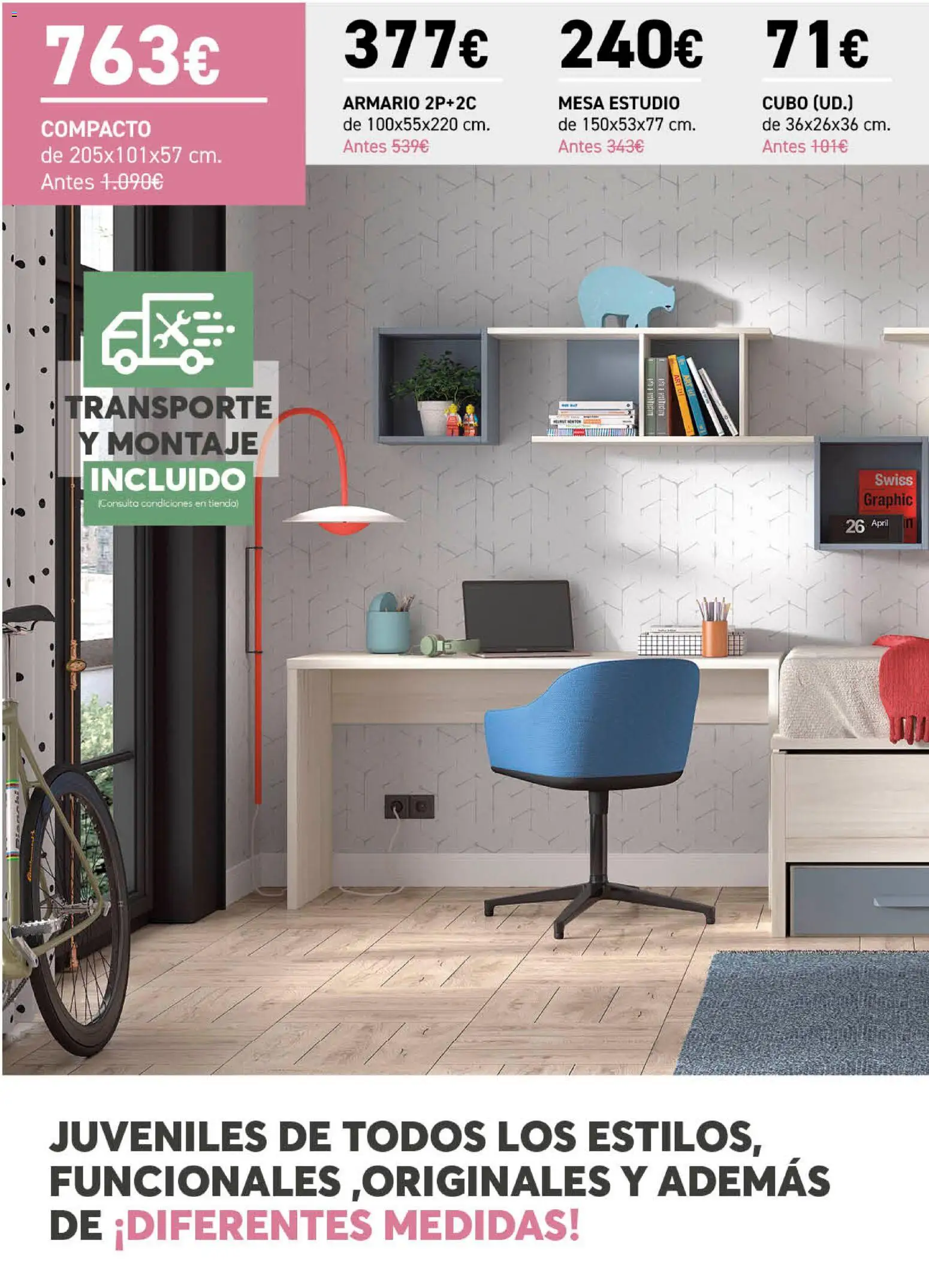 Merkamueble folleto │ válido desde el 01/09/2026 | Página: 40 | Productos: Mesa, Armario