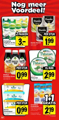 Vomar folder - Voorbeeld van een folder van Vomar, geldig van 24.05.2026 | Pagina: 25 | Producten: Yoghurt, Kwark, Pavilon, Banaan
