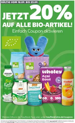Náhled letáku Kaufland Německo leták - September Highligts od 03.09.2026 | Strana: 10 | Produkty: Kefír, Smoothie, Mixér, Protein