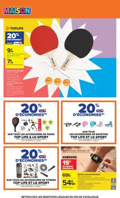 Carrefour - Prévisualisation de Carrefour catalogue valide à partir de 24/08/2026 | Page: 92 | Produits: Montre, Moniteur, Orange, Table