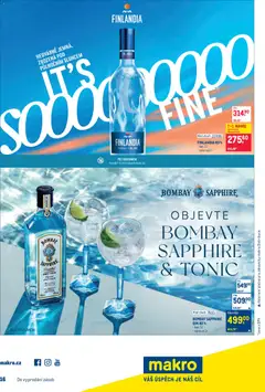 Náhled letáku Makro leták - Gastronomie od 15.07.2026 | Strana: 26 | Produkty: Gin, Tonic, London dry gin, Dry gin