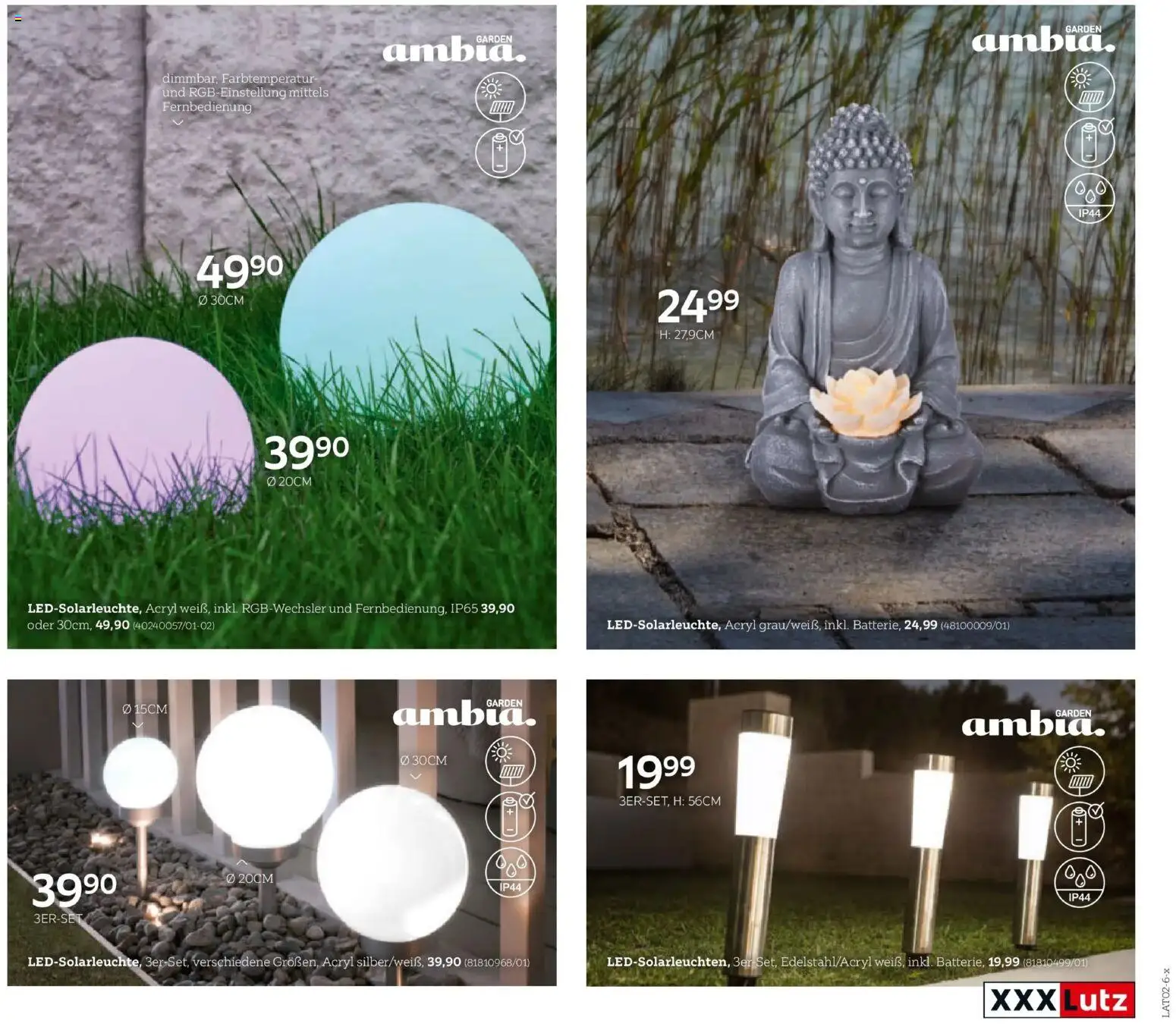 XXXLutz Gartenkatalog gültig ab 30.03.2026 | Seite: 185