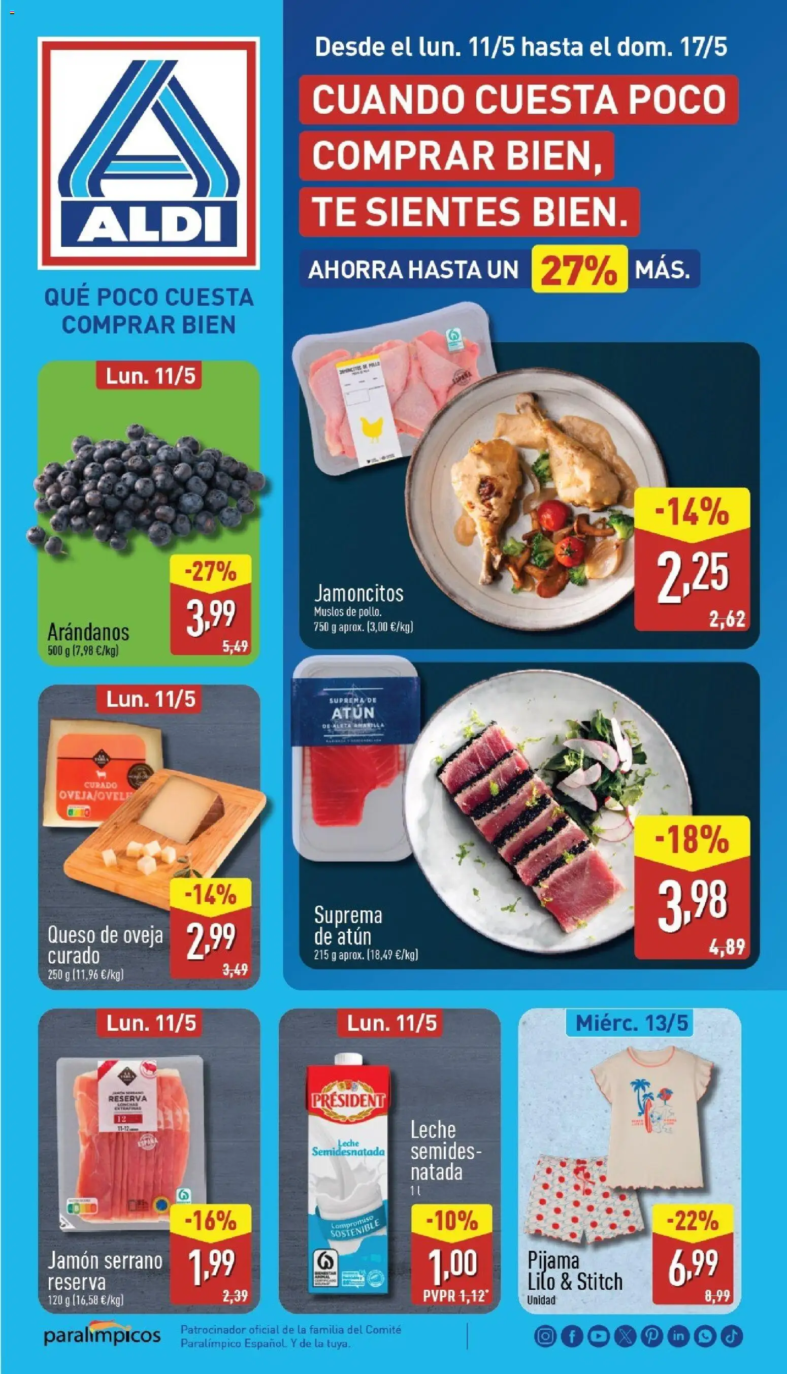 Aldi folleto Baleares │ válido desde el 11.05.2026 | Página: 1