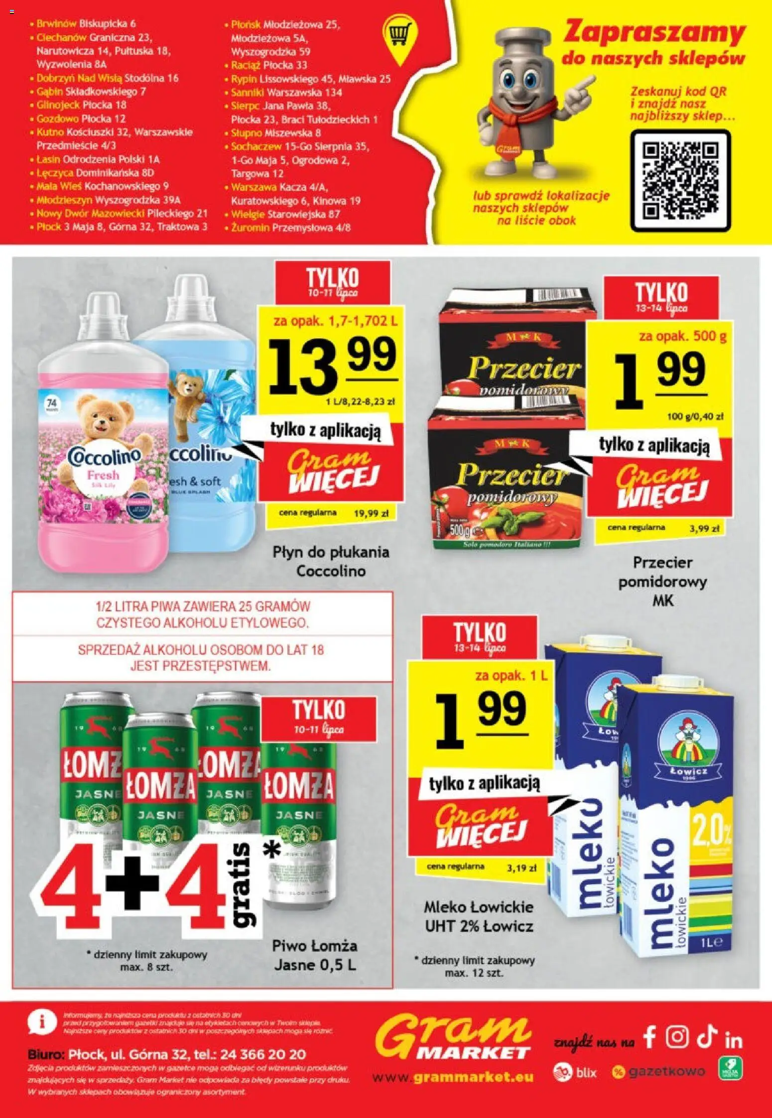 Gram Market gazetka od 08.07.2026 | 🔥 Mega okazje, które musisz zobaczyć! | Polska