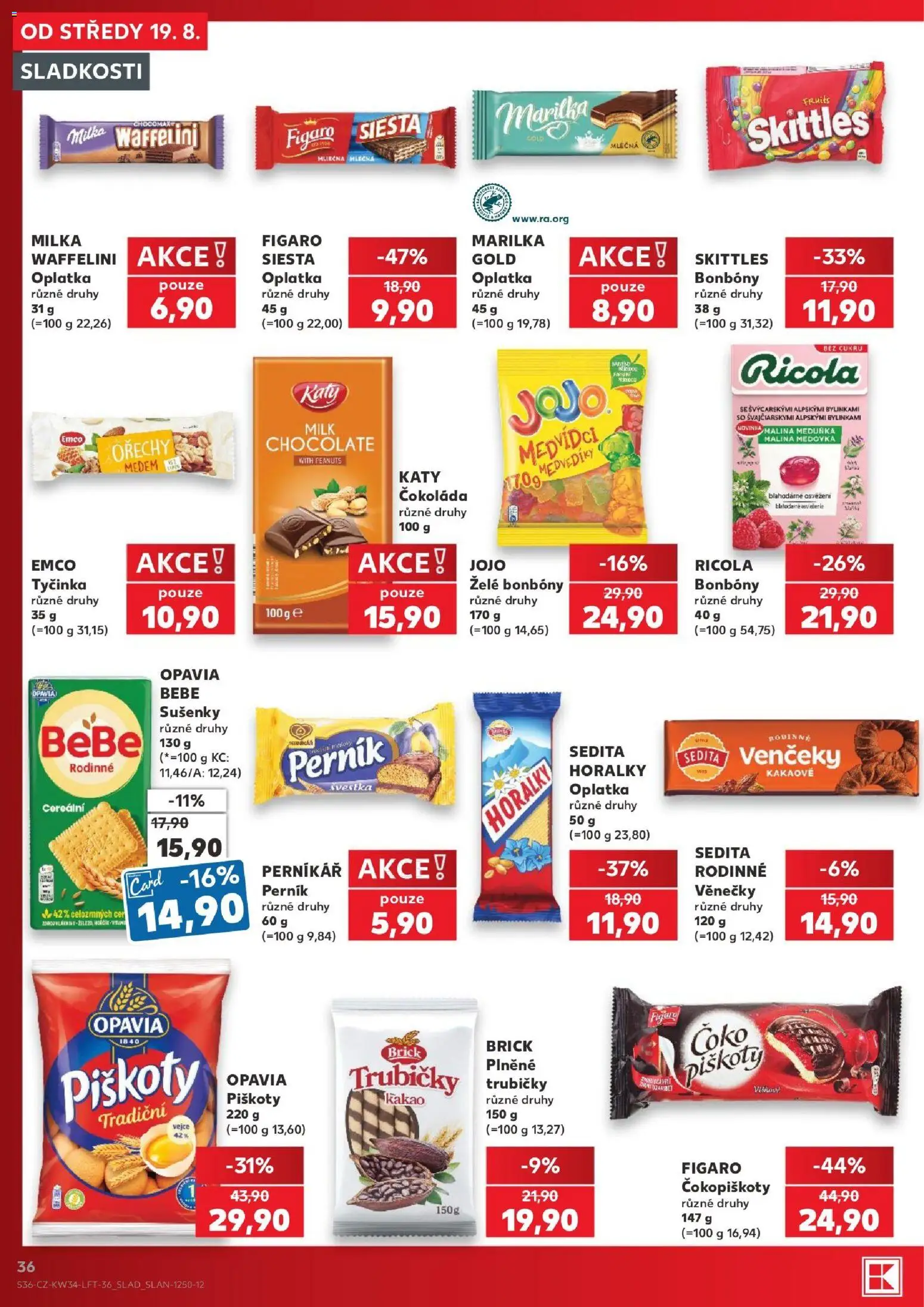 Kaufland leták - Ostrava od 19.08.2026 | Strana: 36